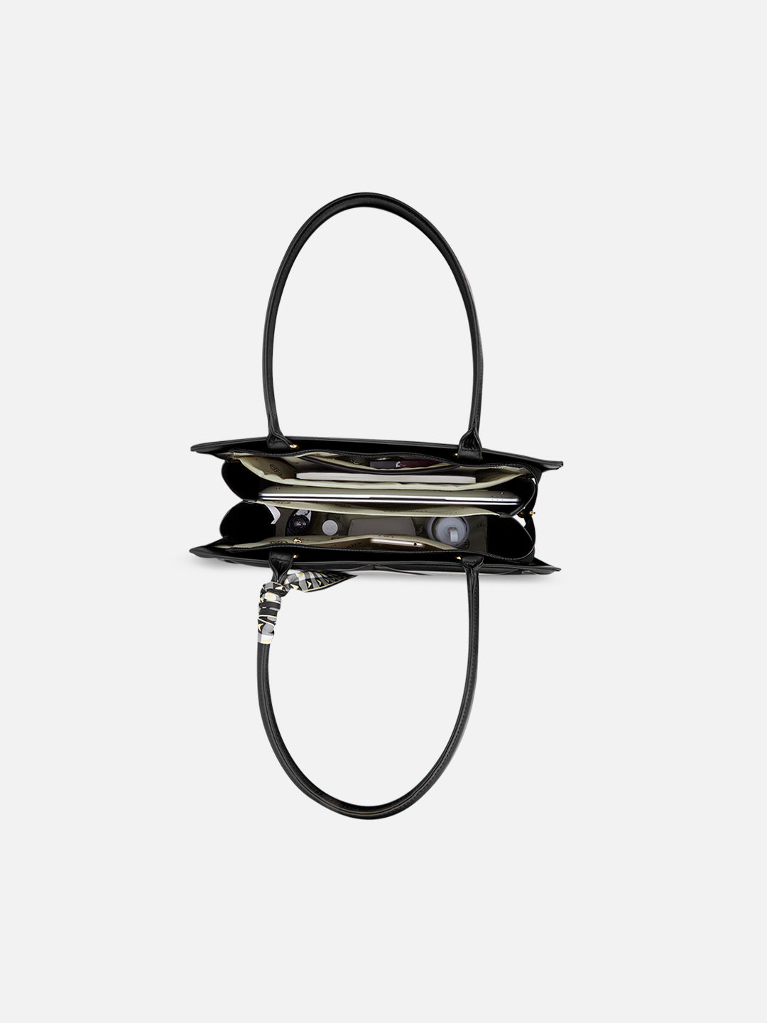 Quare Extra Large Satchel Bag Black