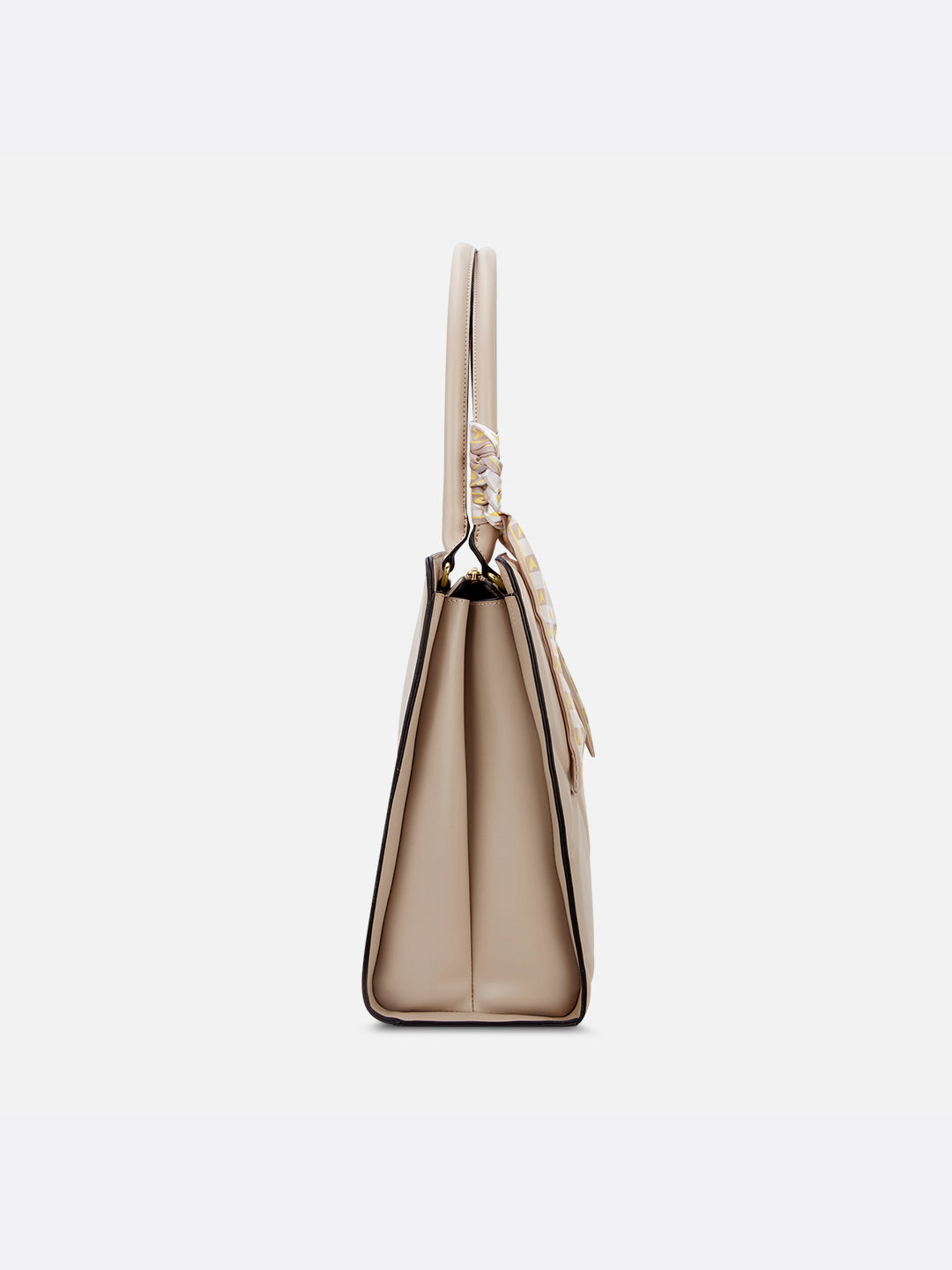 Quare Extra Large Satchel Bag Beige