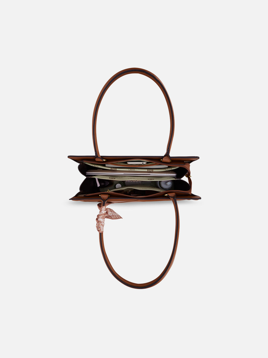 Quare Extra Large Satchel Bag Tan