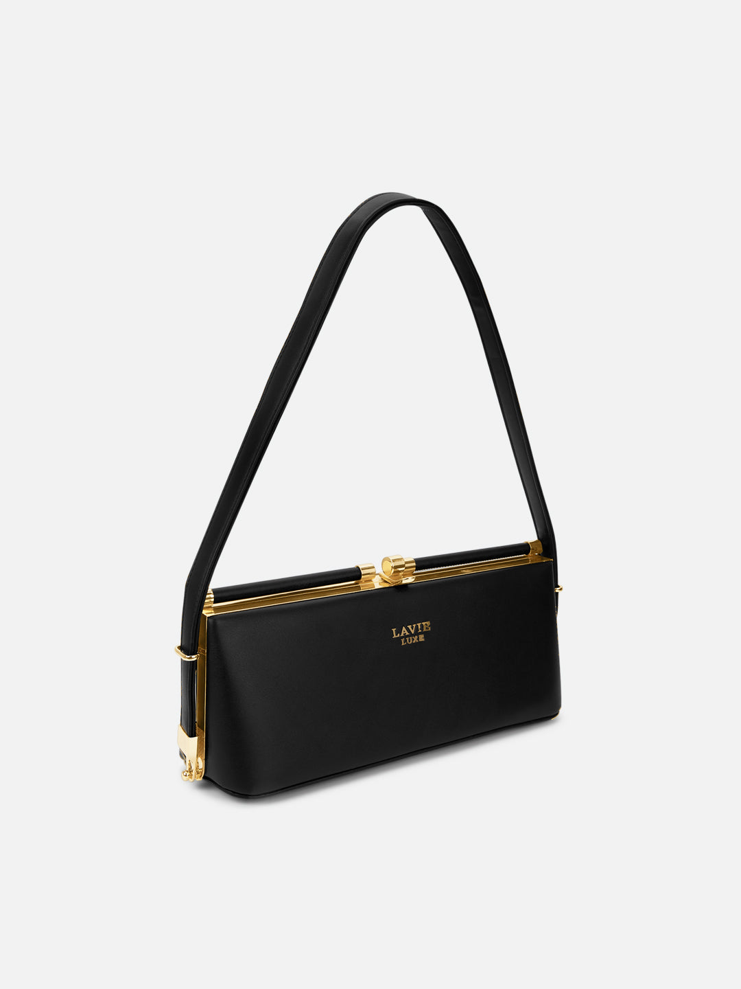 Parallel Small Frame Bag Black