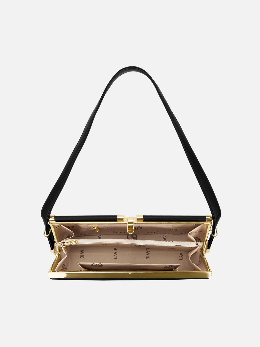 Parallel Small Frame Bag Black