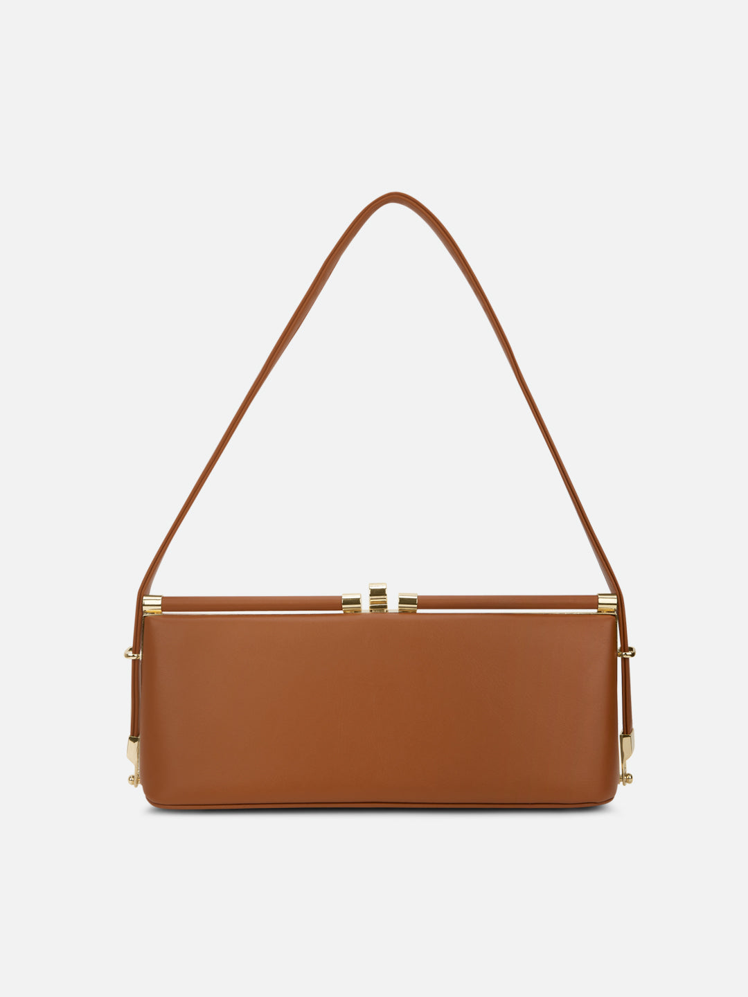 Parallel Small Frame Bag Tan