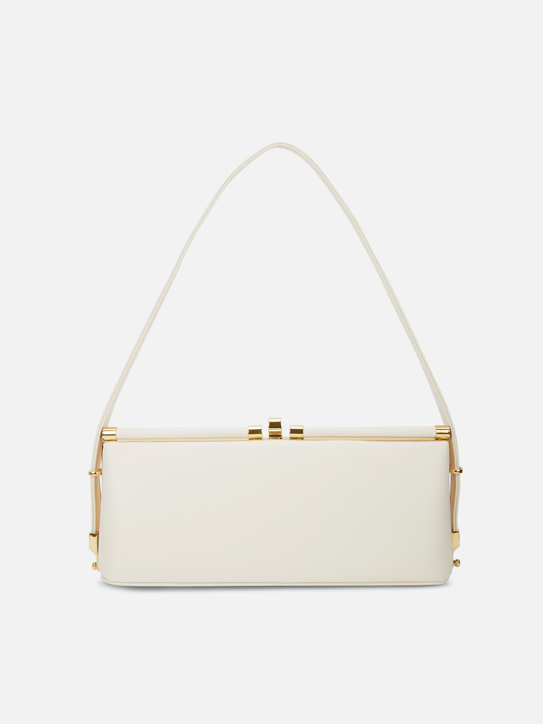 Parallel Small Frame Bag Off White
