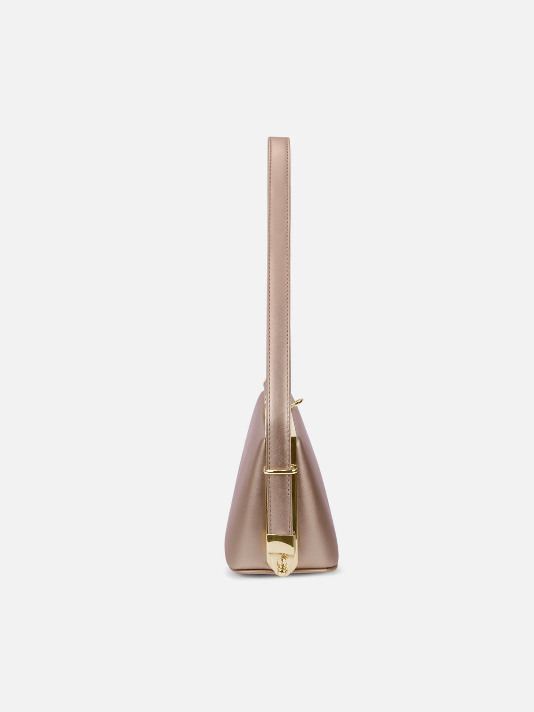 Parallel Small Frame Bag Rose Gold