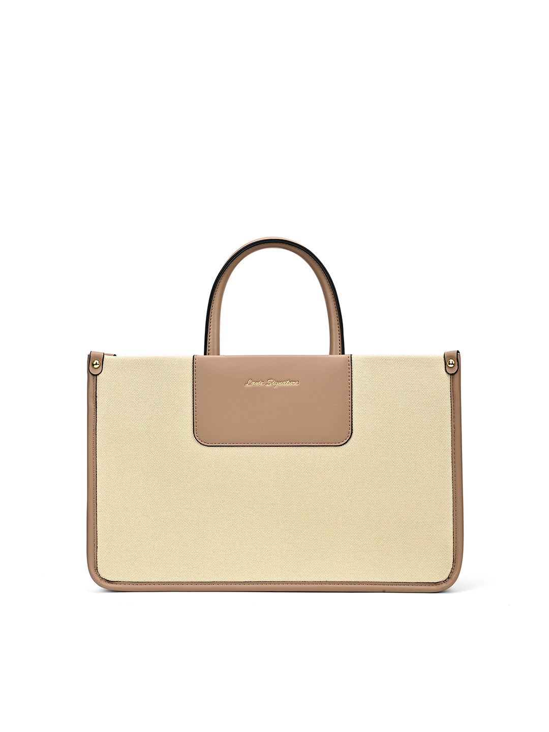 Canva Combo Set Large Tote Bag Beige