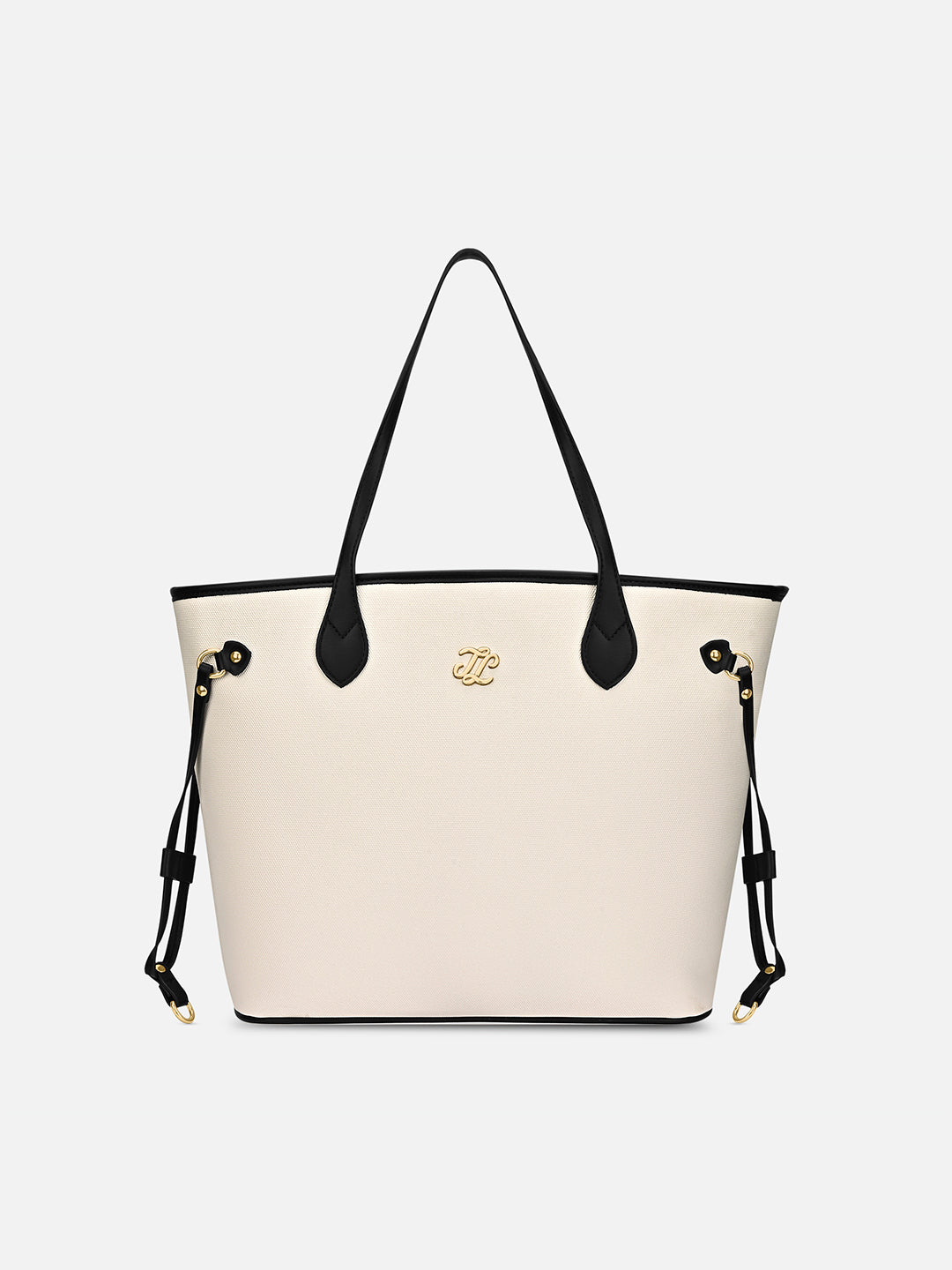 Canva Laptop Large Tote Bag Offwhite