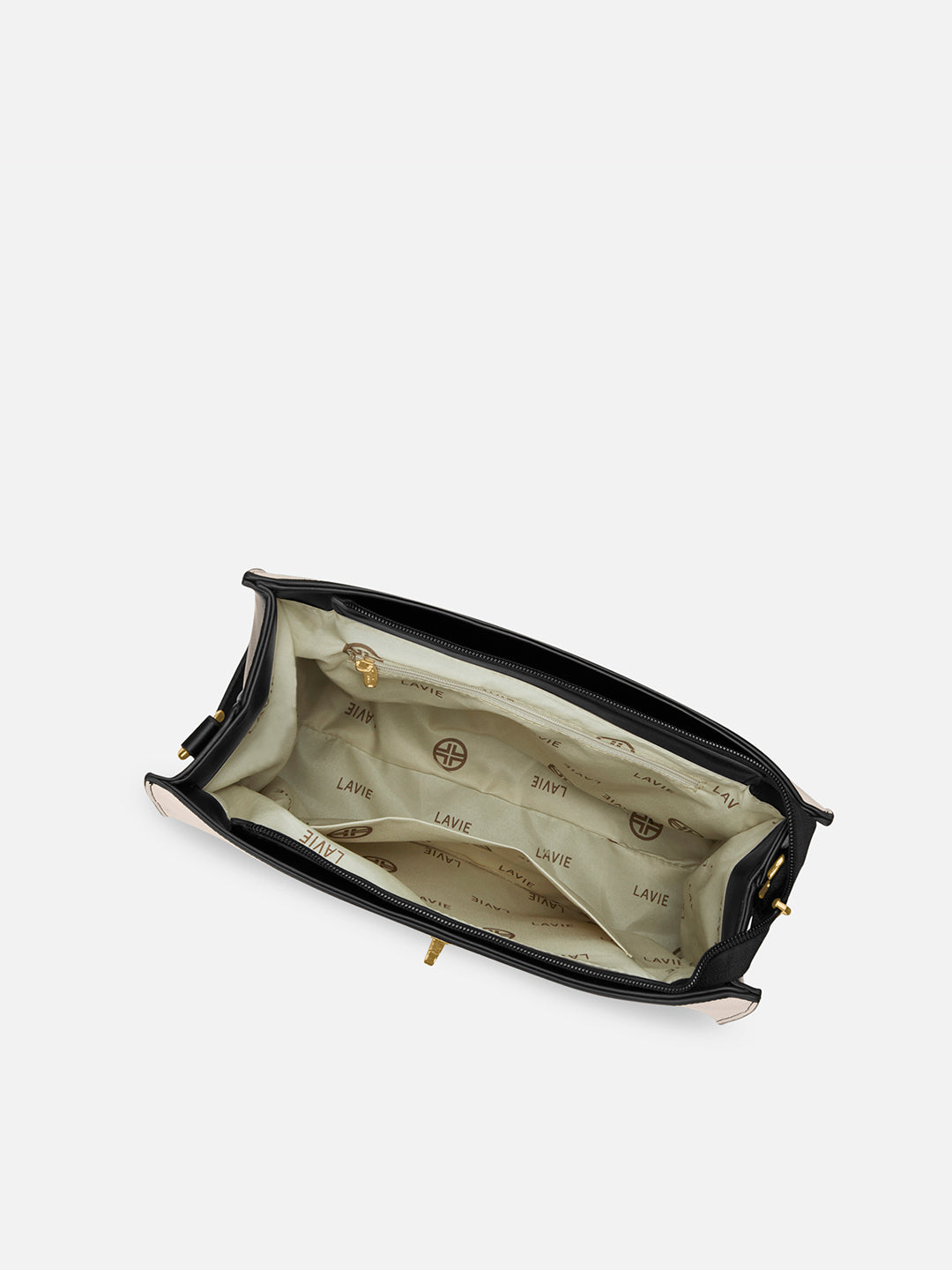 Canva Flap Medium Satchel Bag Off White