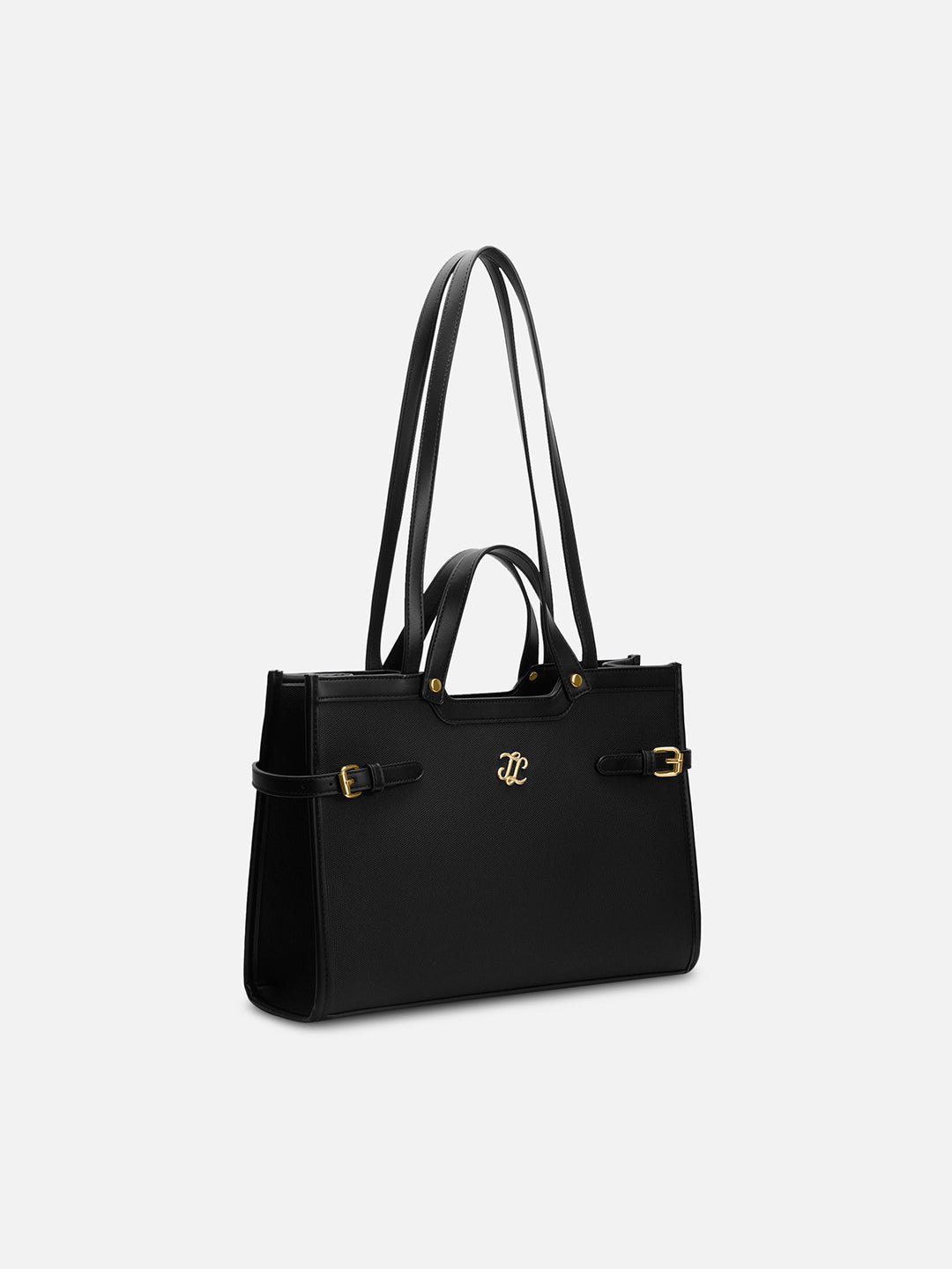 Canva Dual Carry Large Bag Black