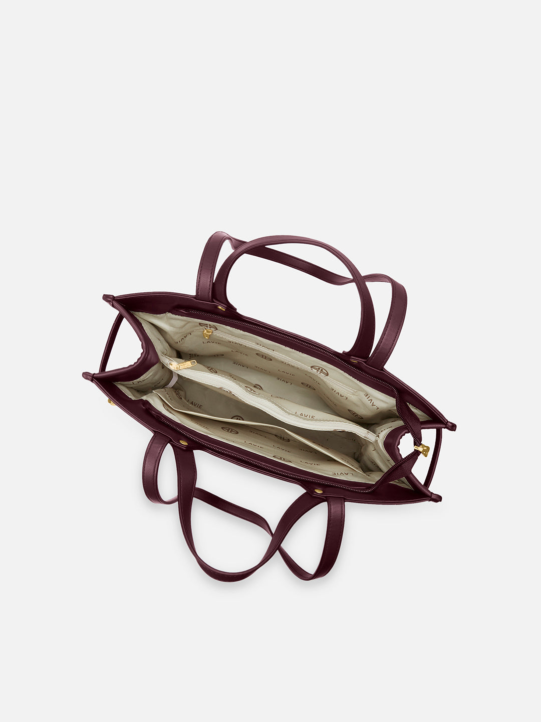 Canva Dual Carry Large Bag Wine
