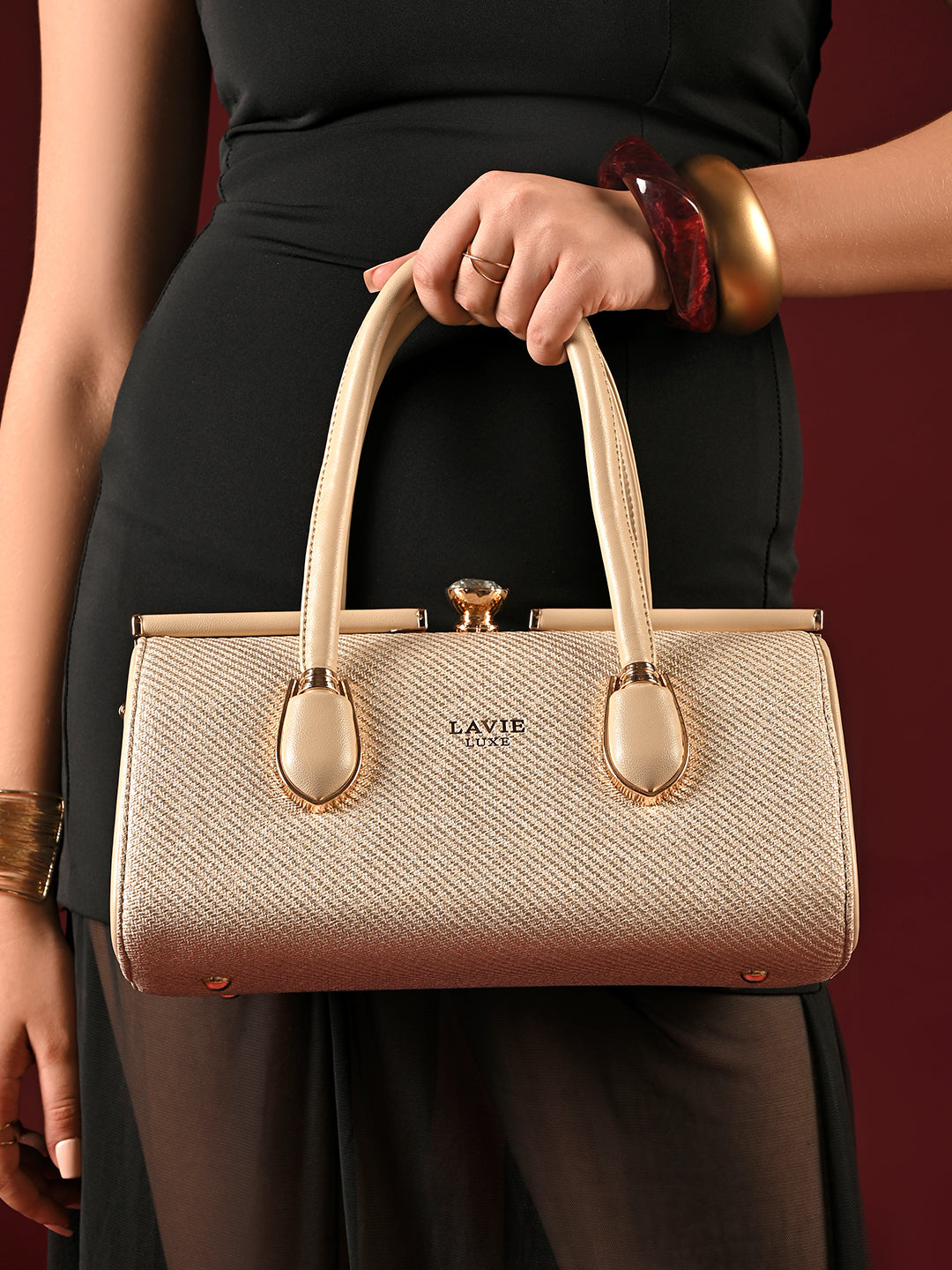 Glam Dazzle Large Frame Bag Pink