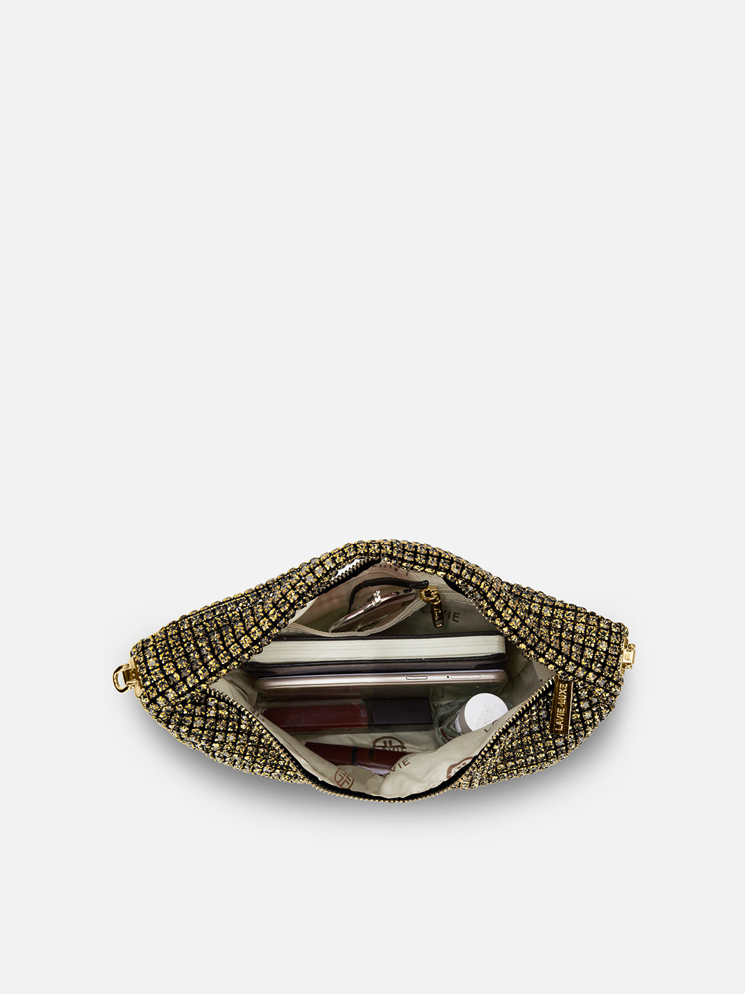 Gem Small Hobo Bag Gold