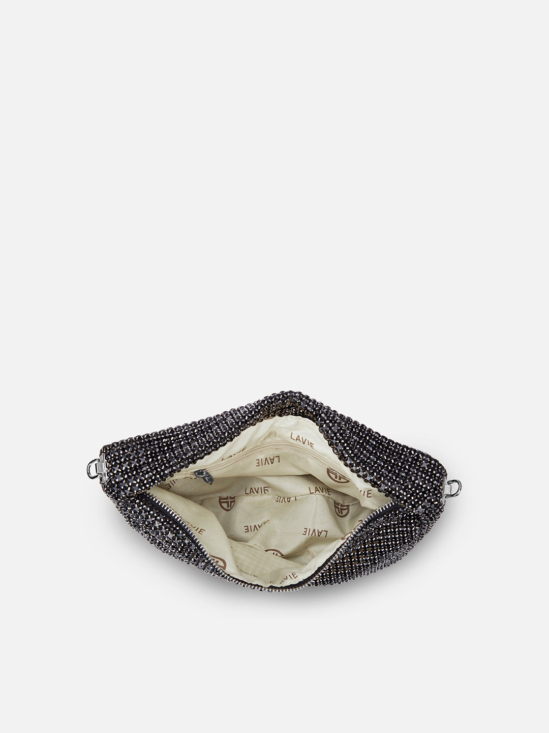Gem Small Hobo Bag Black