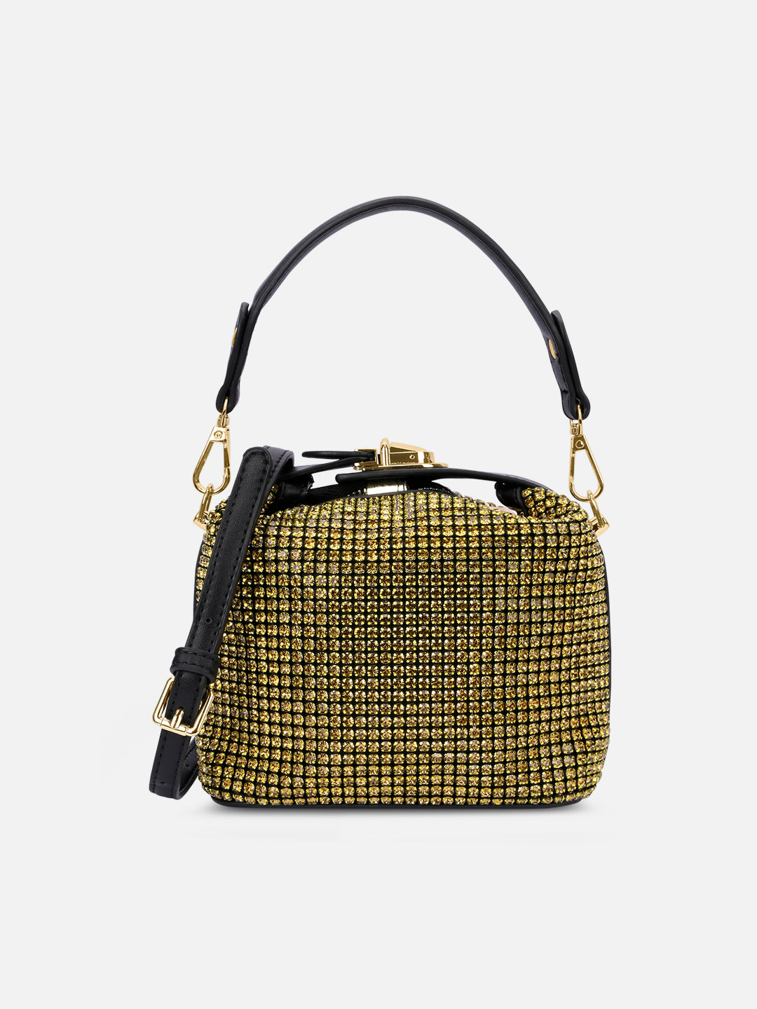 Gem Dual Handle Extra Small Bag Gold