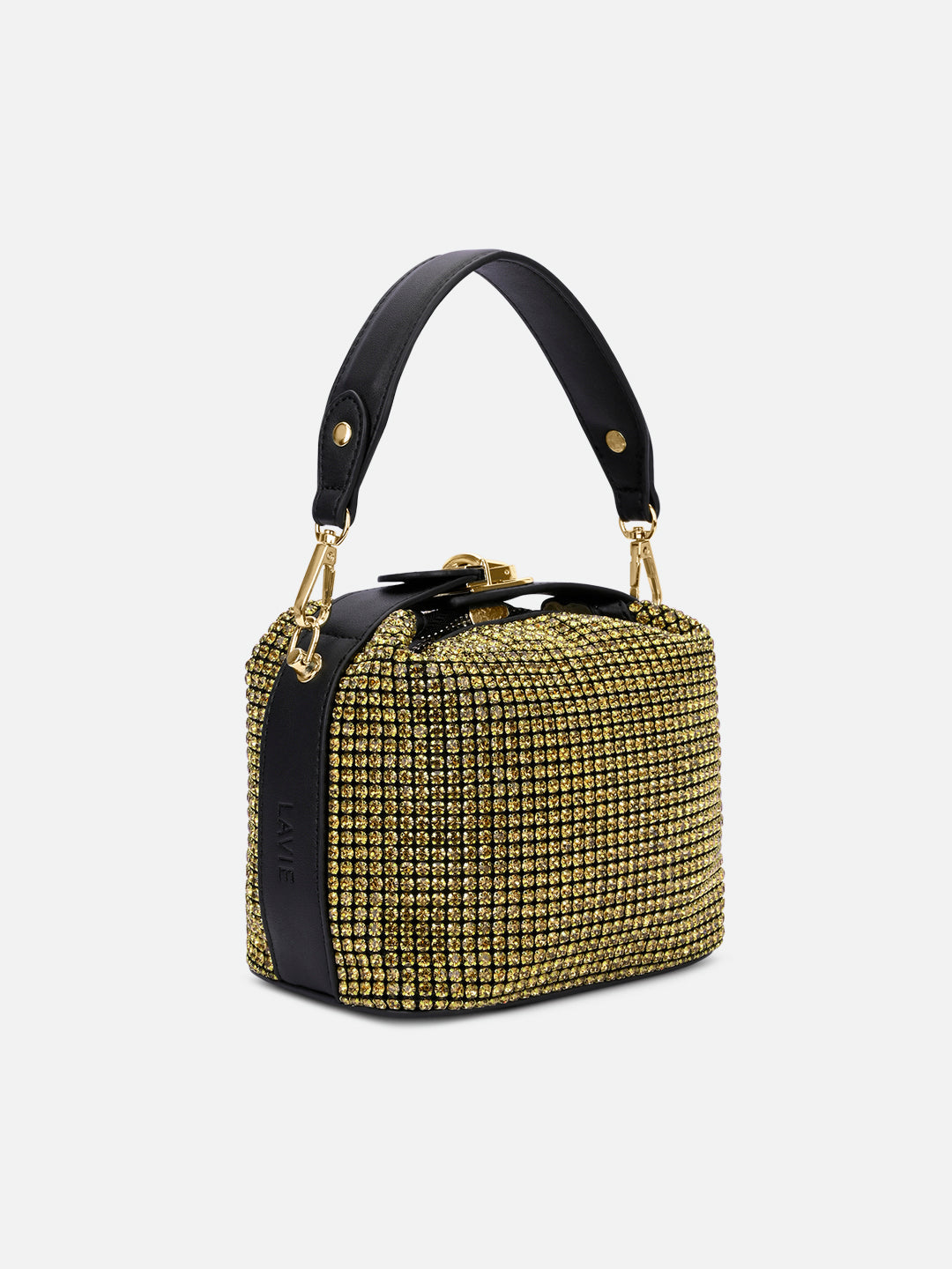 Gem Dual Handle Extra Small Bag Gold