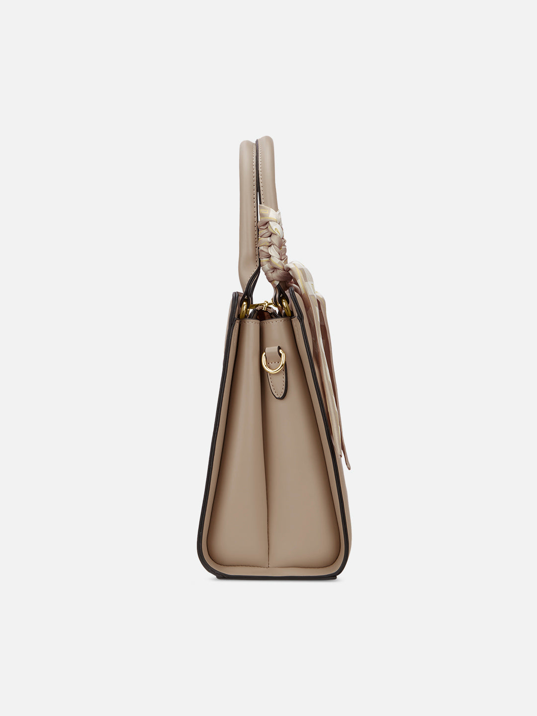 Quare26 Medium Satchel Bag Beige