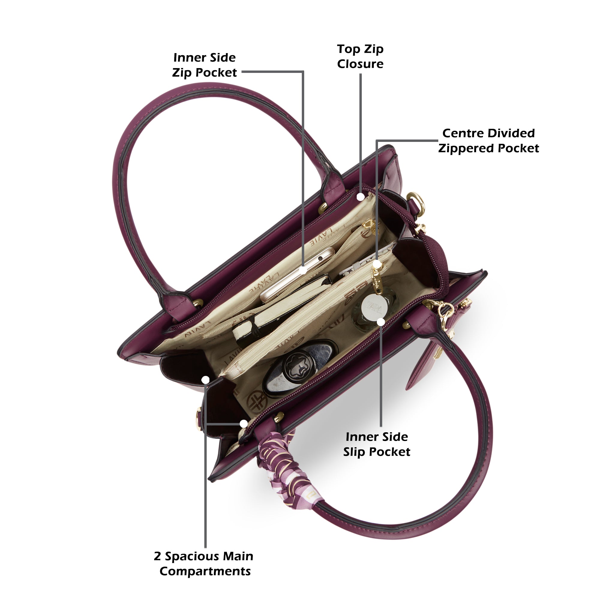 Quare26 Medium Satchel Bag