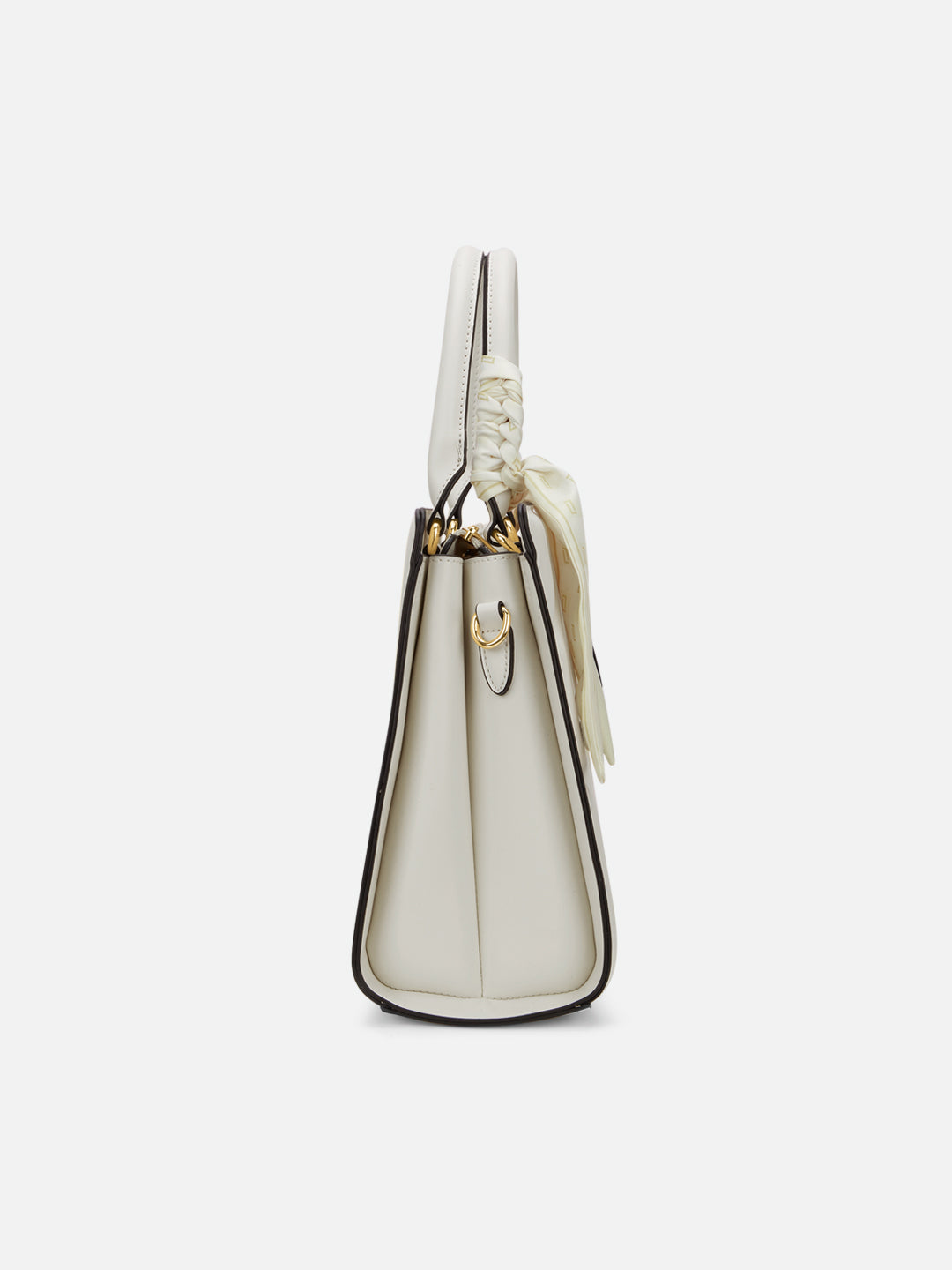 Quare26 Medium Satchel Bag Off White