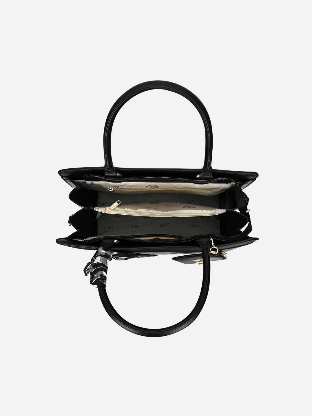 Quare26 Large Satchel Bag Black