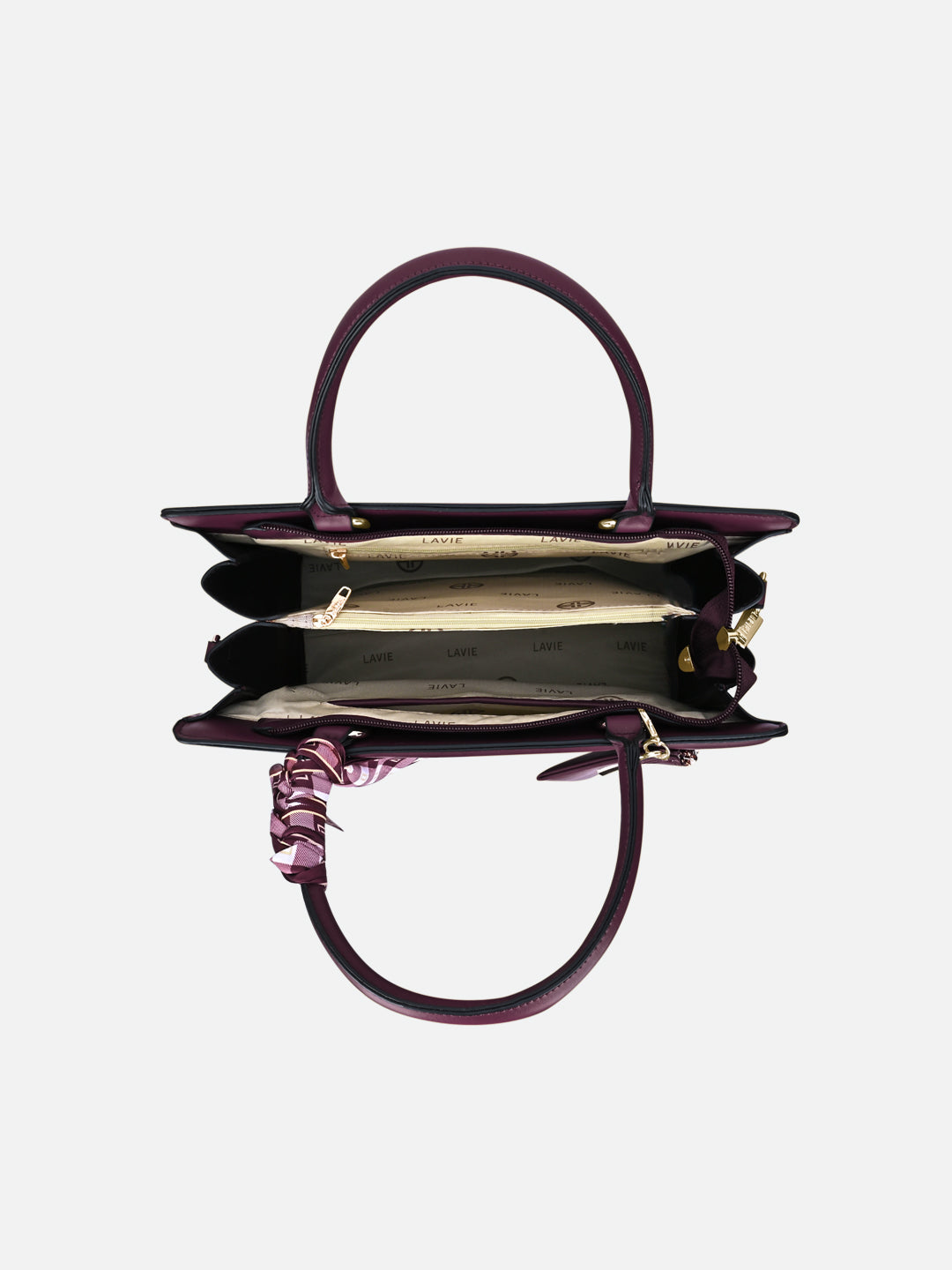 Quare26 Large Satchel Bag Wine