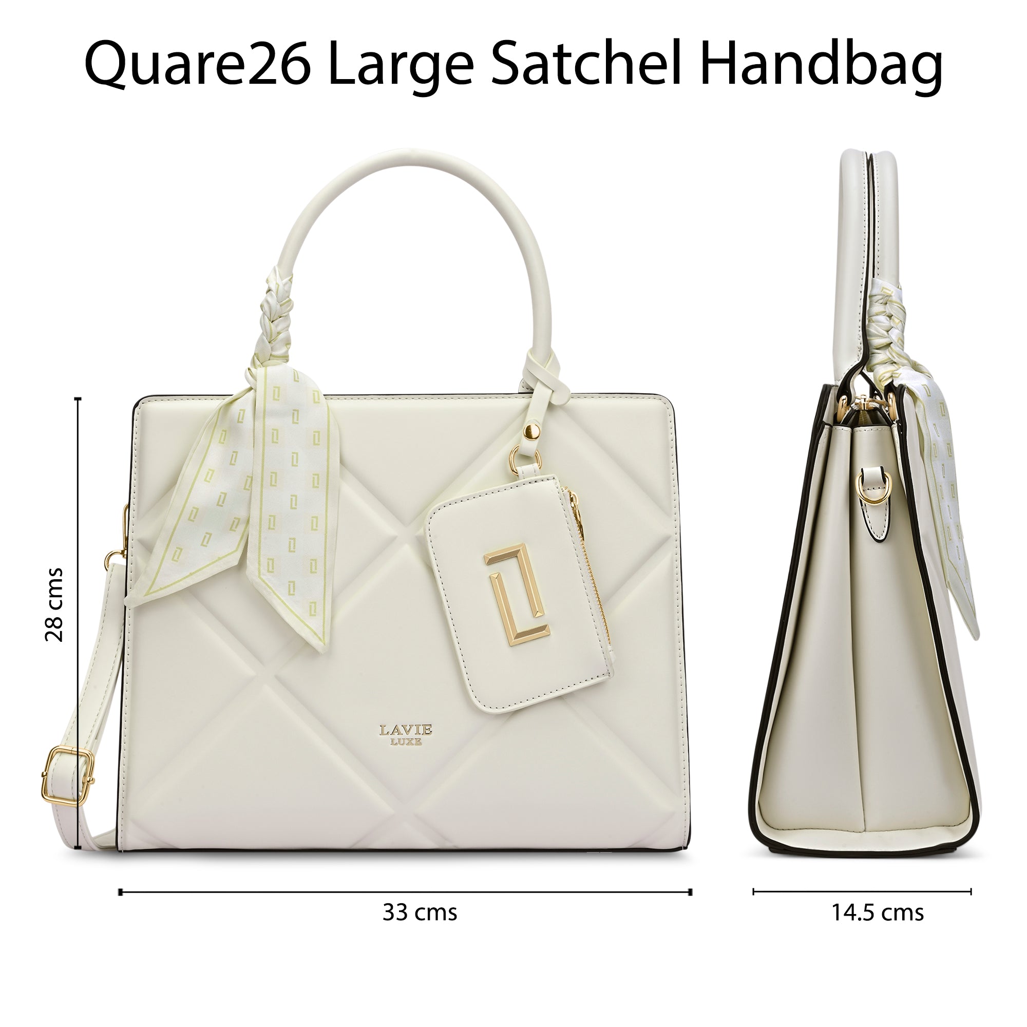 Quare26 Large Satchel Bag