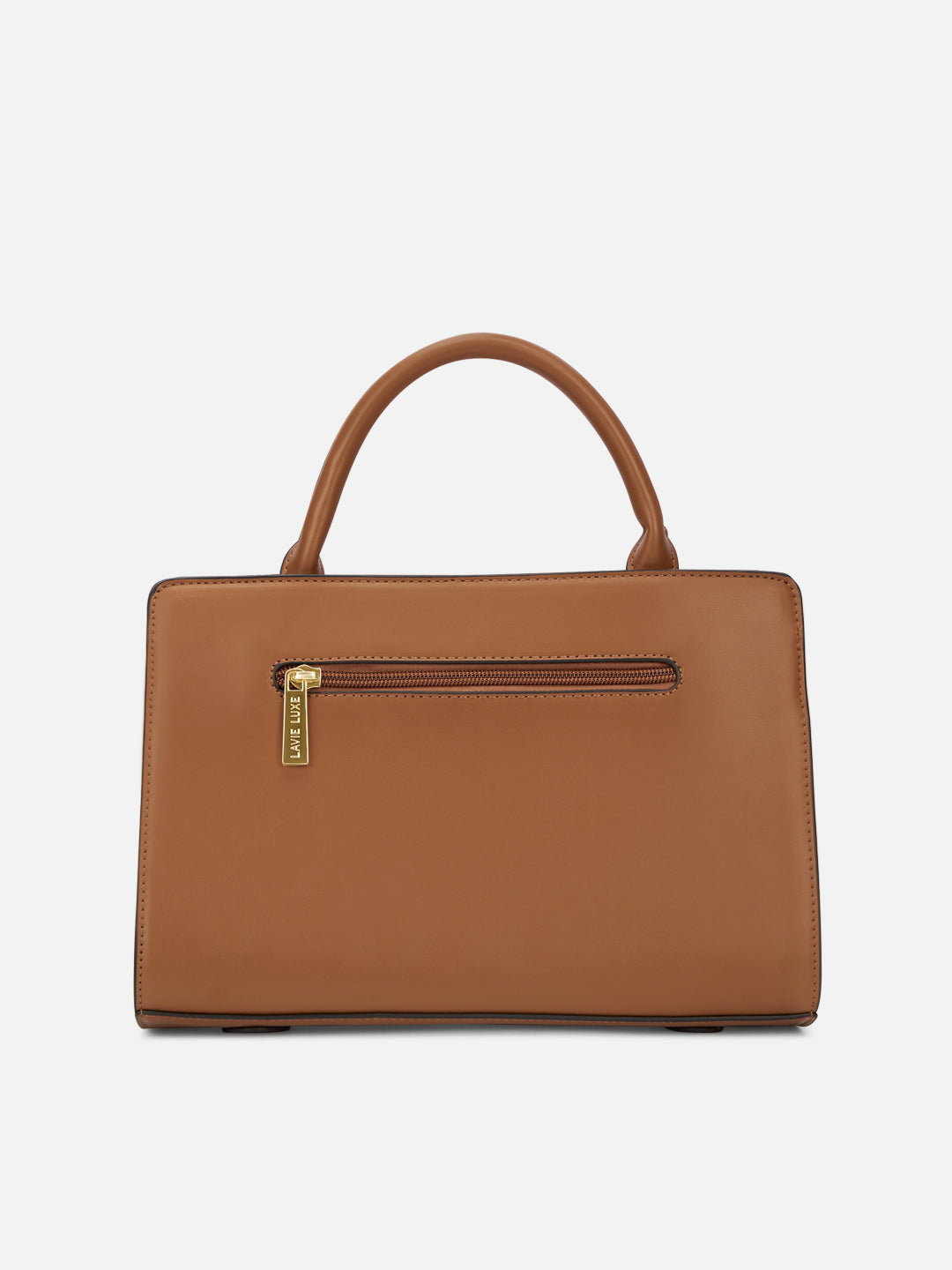 Quaro26 Horizontal Small Satchel Bag Tan
