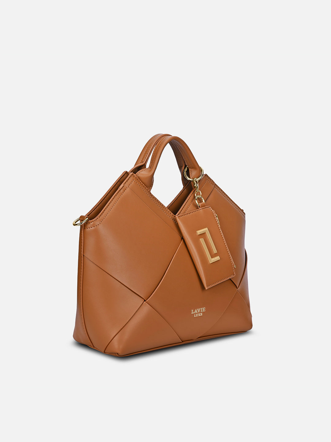 Crossway26 Medium Satchel Bag Tan