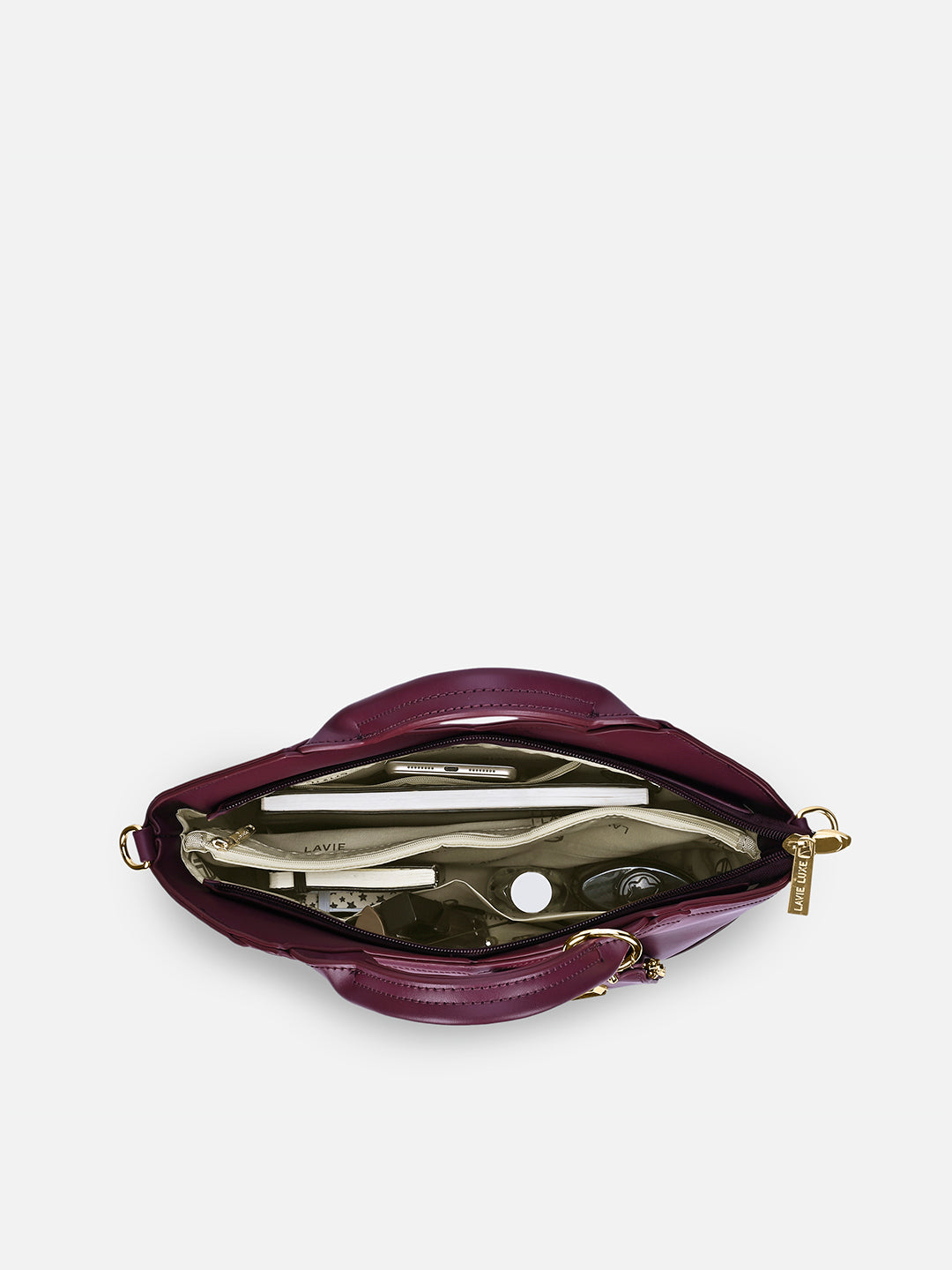 Crossway26 Medium Satchel Bag Wine