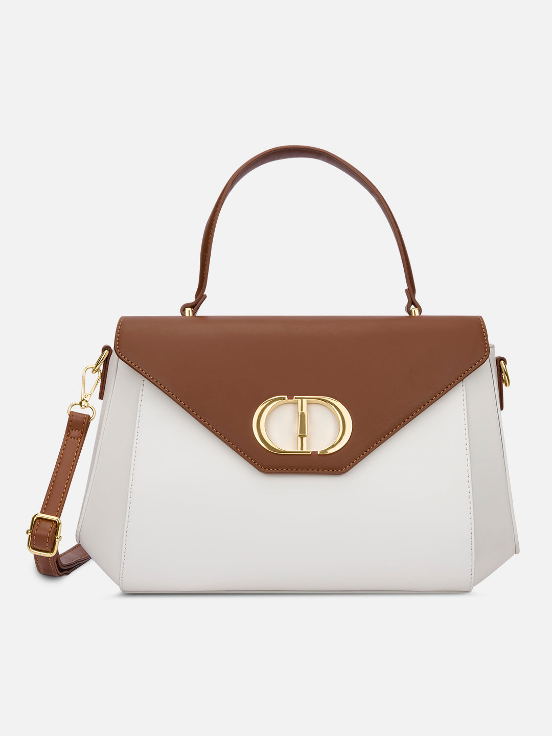 Nevada Flap Satchel Bag Maroon