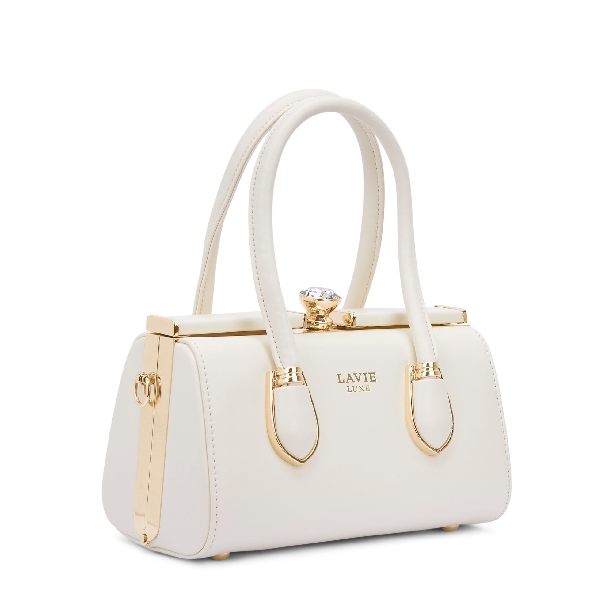 Dazzem25 Small Frame Bag Off White