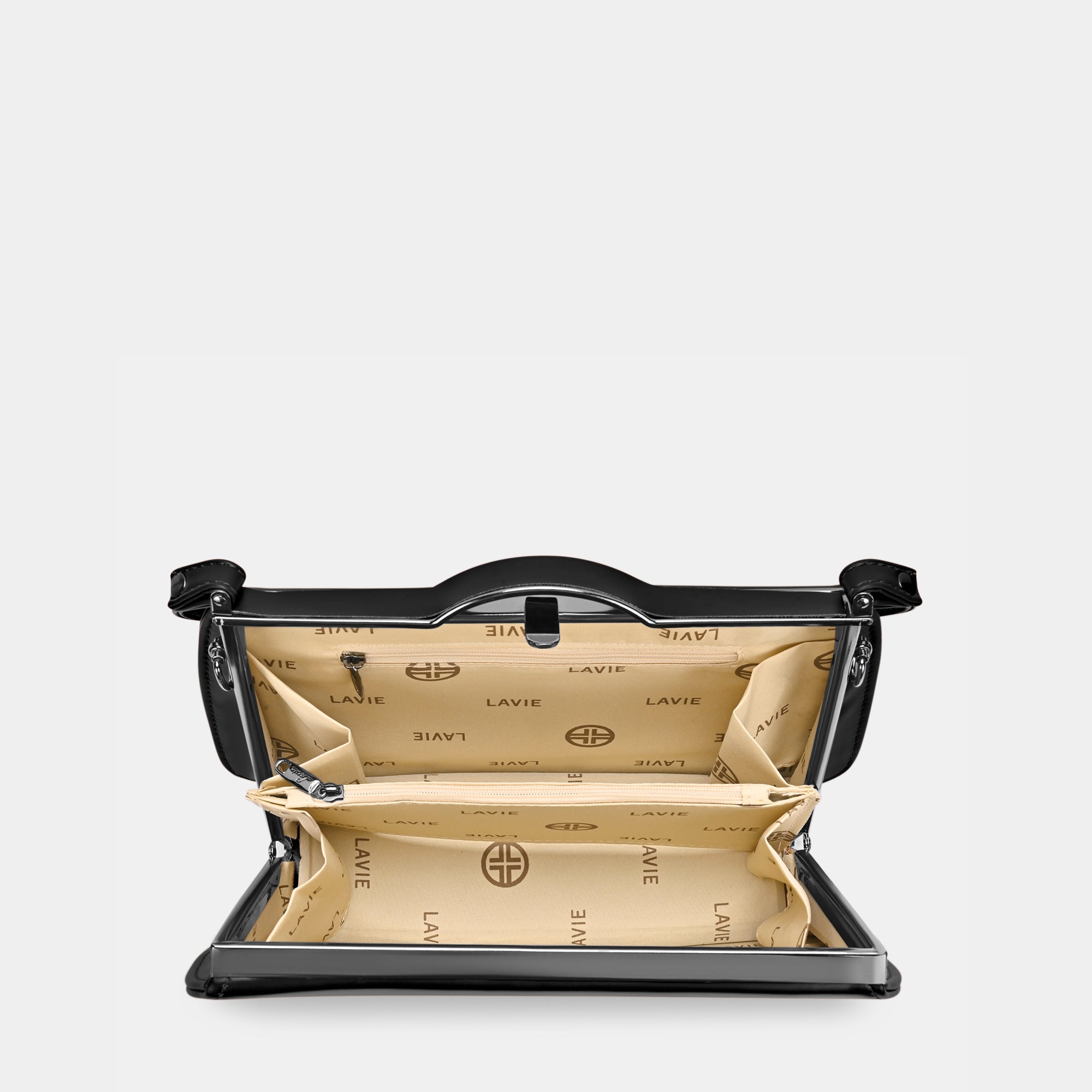 Book Satchel Bag Frame Bag Black