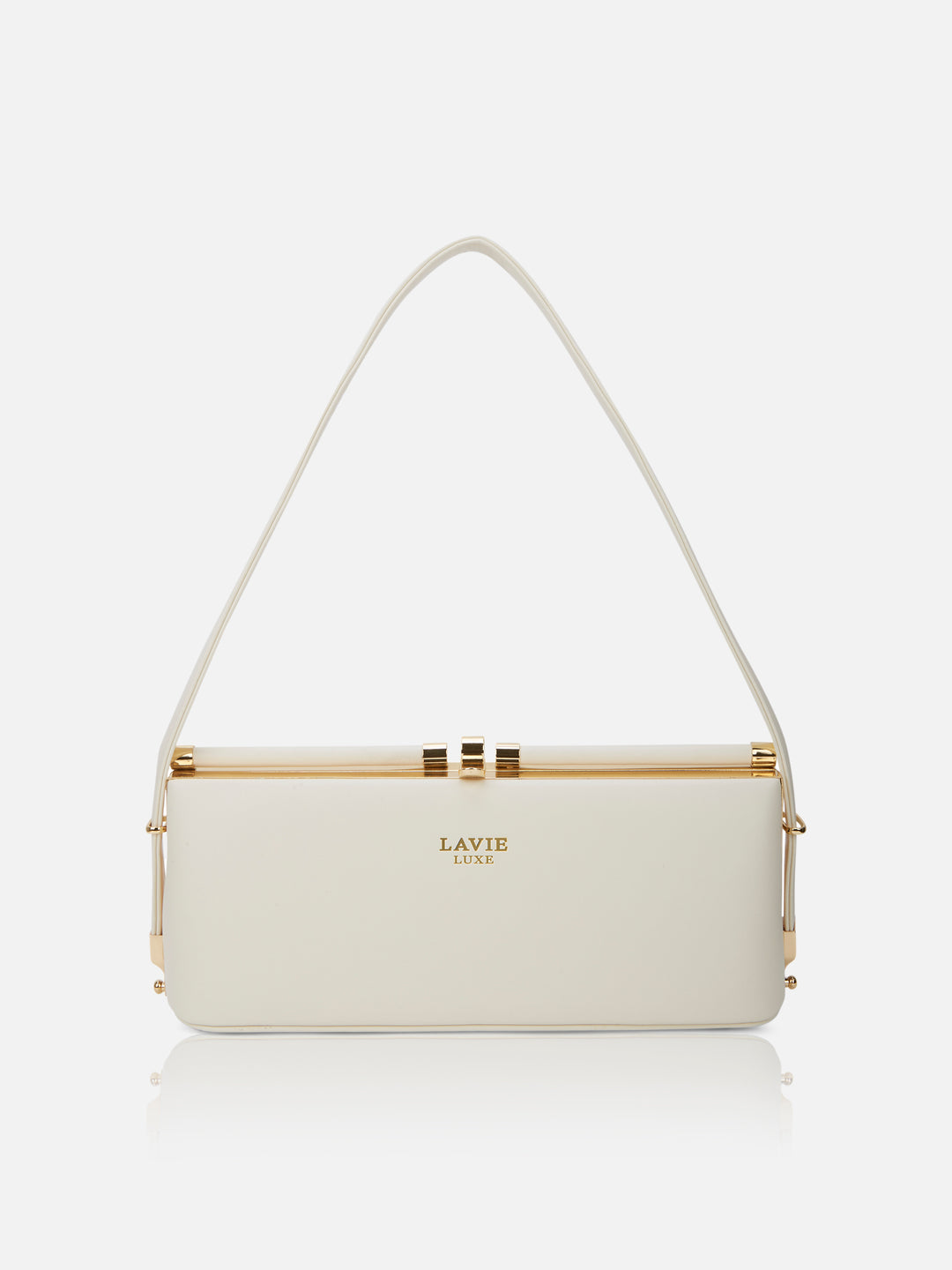 Parallel Small Off White Handbag