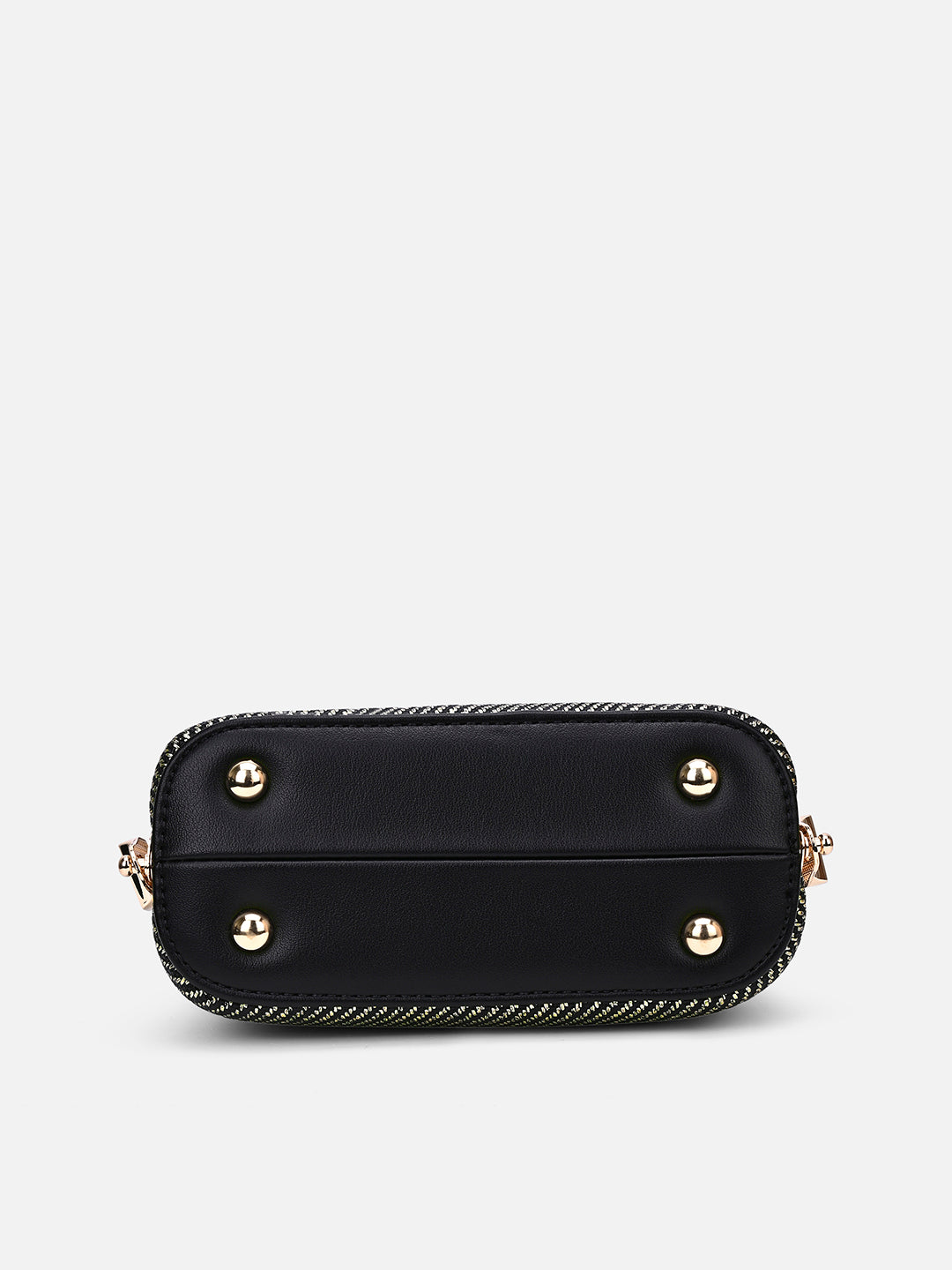 Glam Glare Small Frame Bag Black