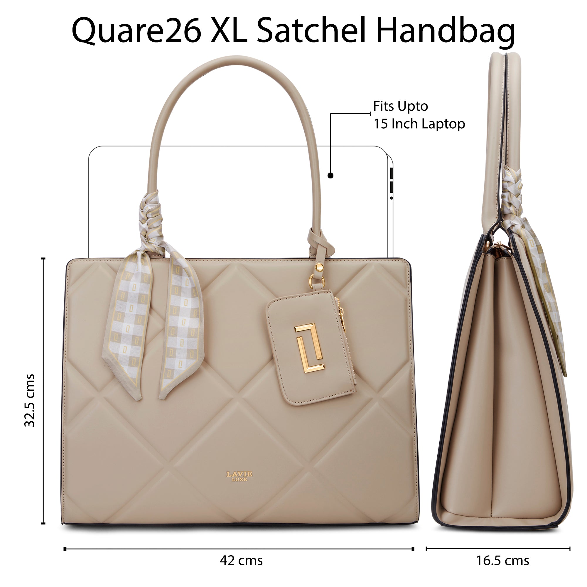 Quare26 Extra Large Satchel Bag