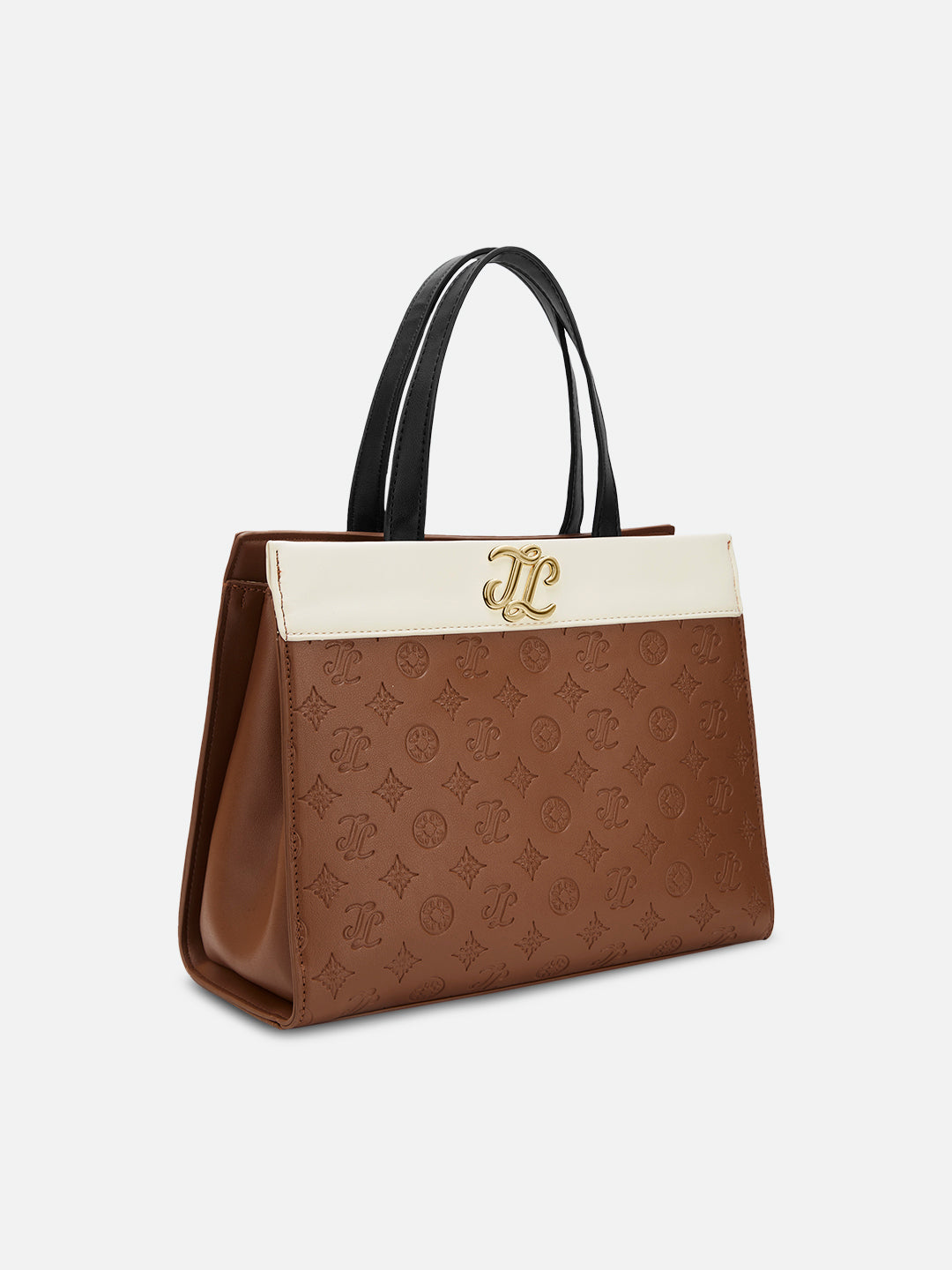 Colourblock Marfa Medium Satchel Bag Tan