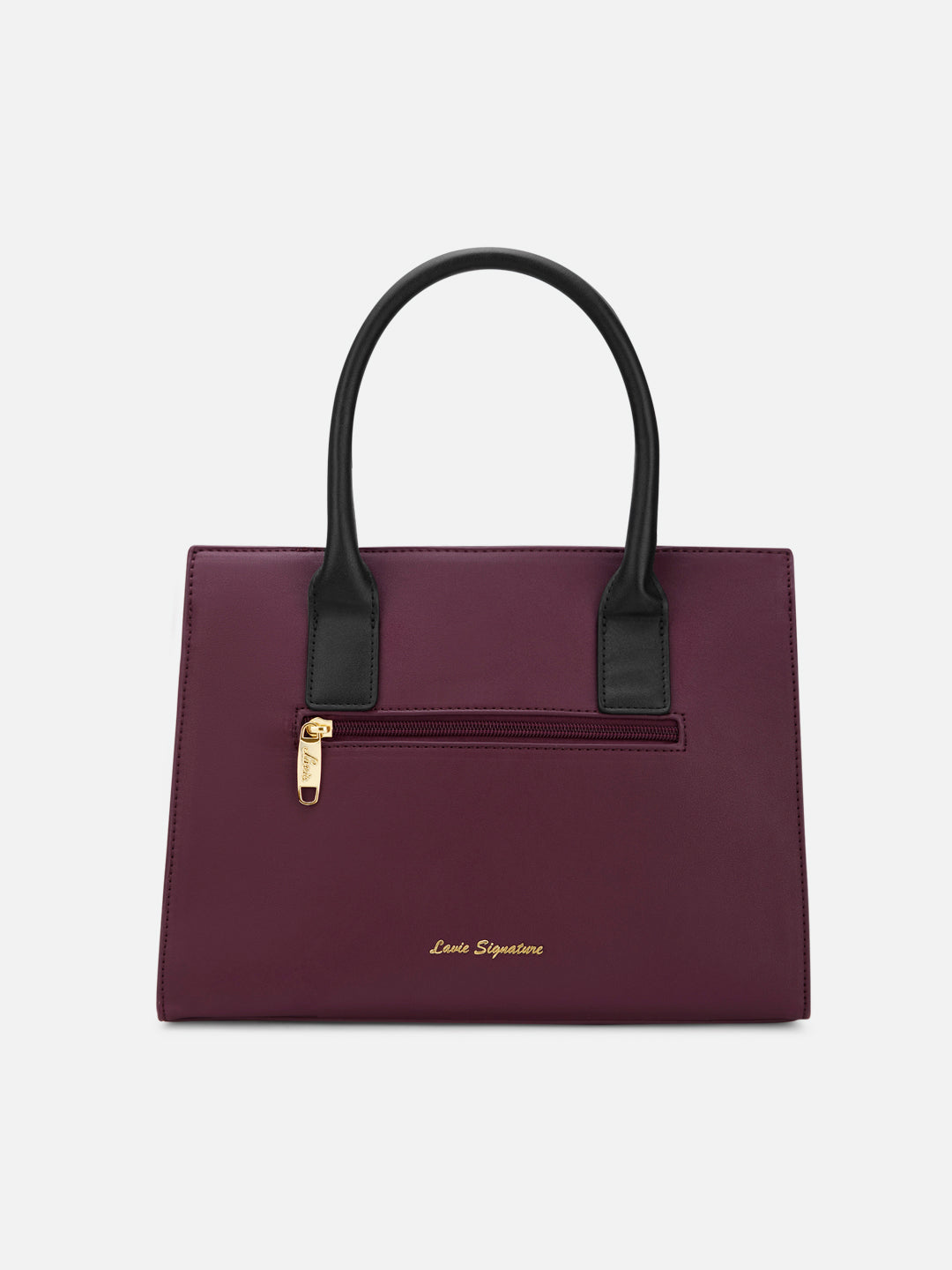 Colourblock Taos Medium Satchel Bag Maroon