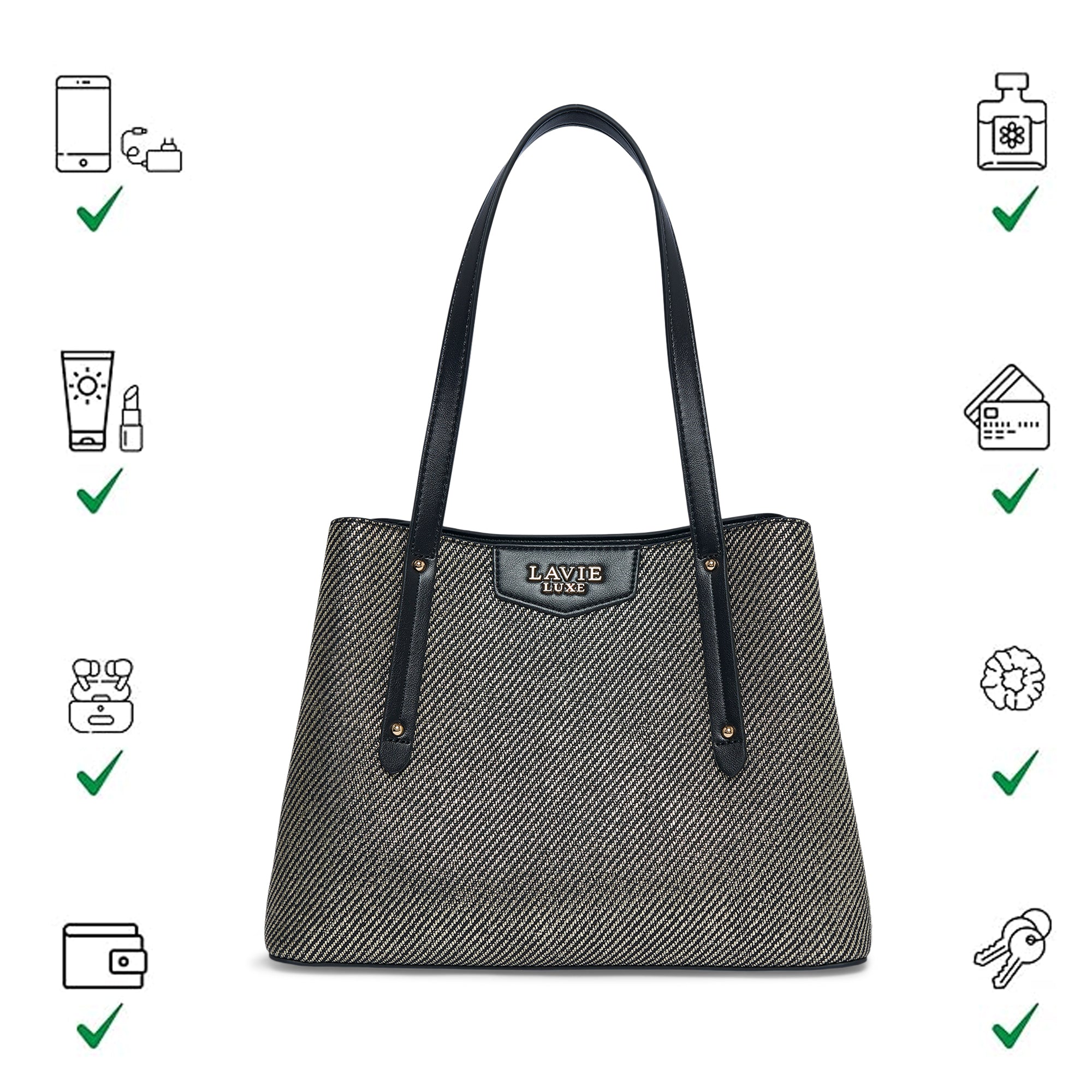 Bella 3 Comparment Medium Handbag