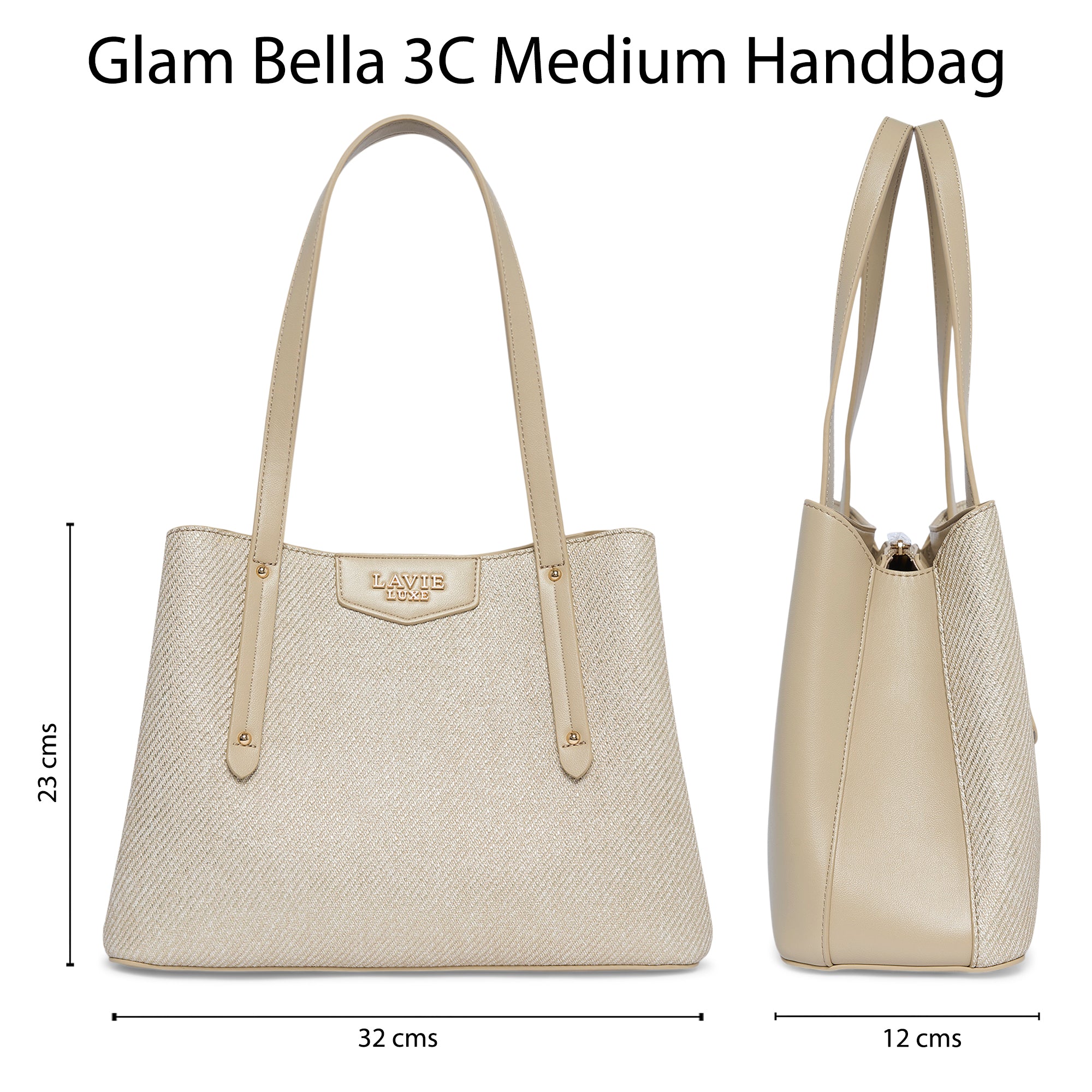 Bella 3 Comparment Medium Handbag