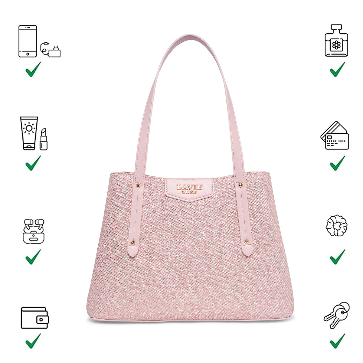 Bella 3 Comparment Medium Handbag