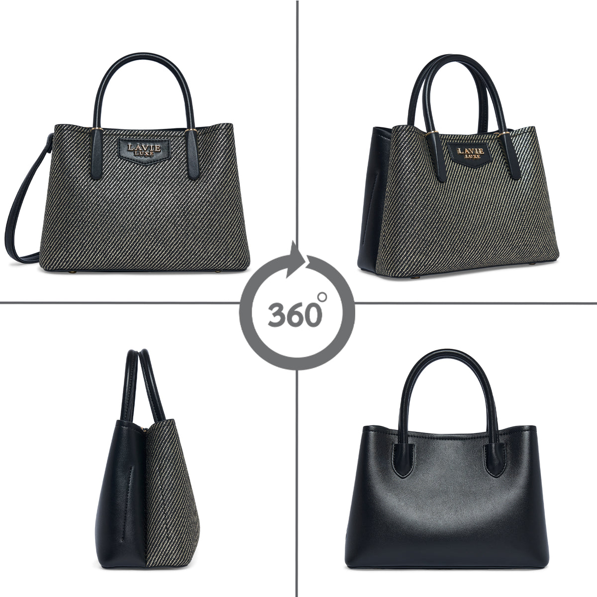 Bella 3 Comparment Small Handbag