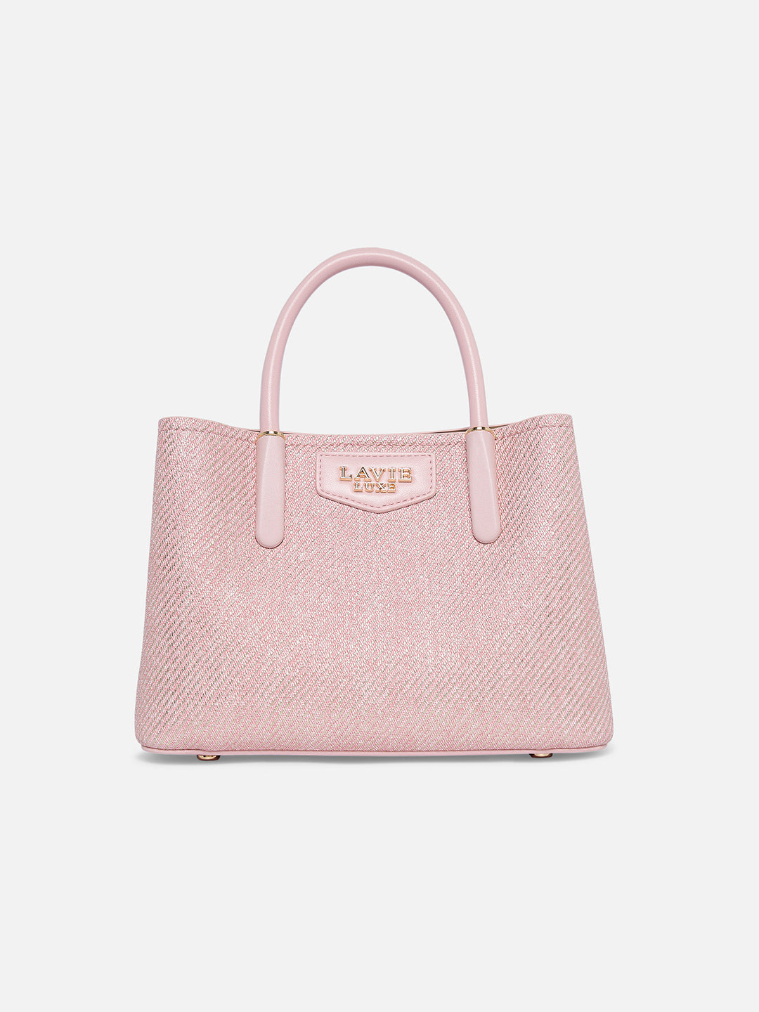 Glam Bella 3 Comparment Small Handbag Beige