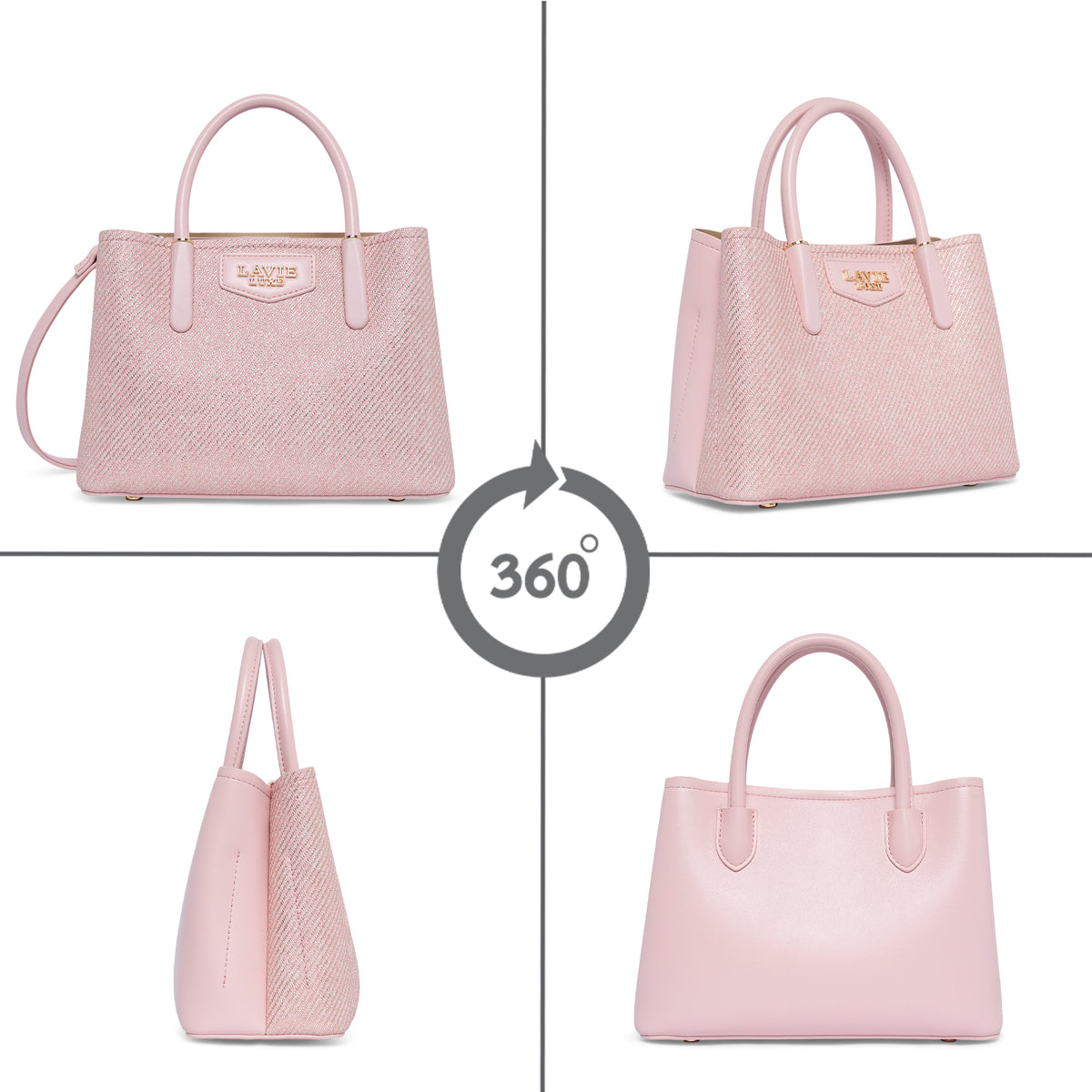 Bella 3 Comparment Small Handbag
