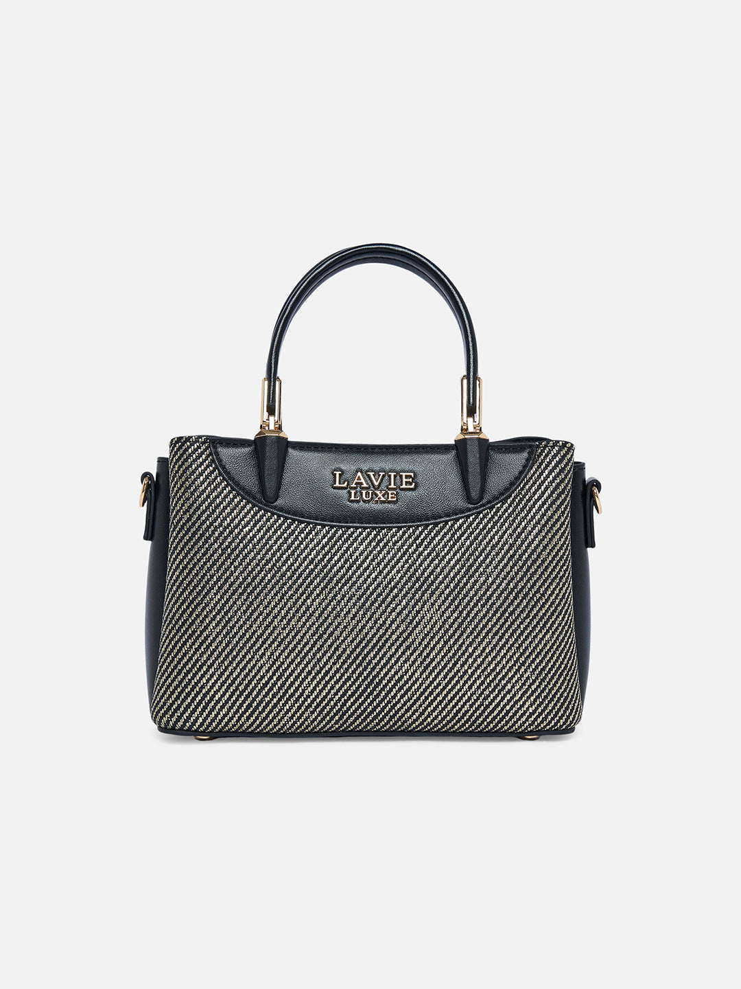 Glam Bella 3 Comparment Extra Small Handbag Black