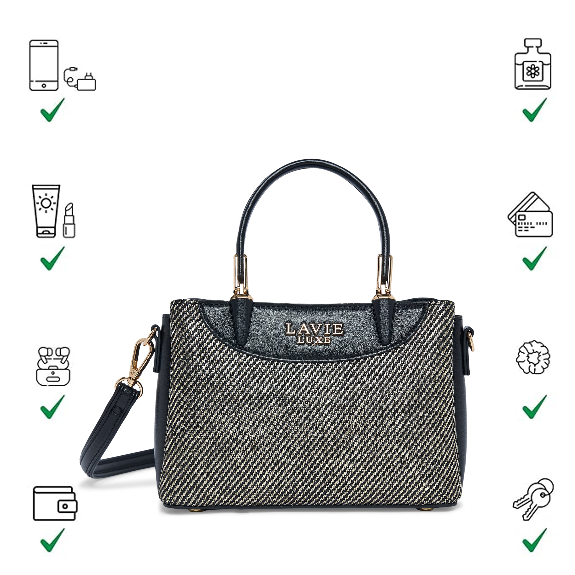 Bella 3 Comparment Extra Small Handbag