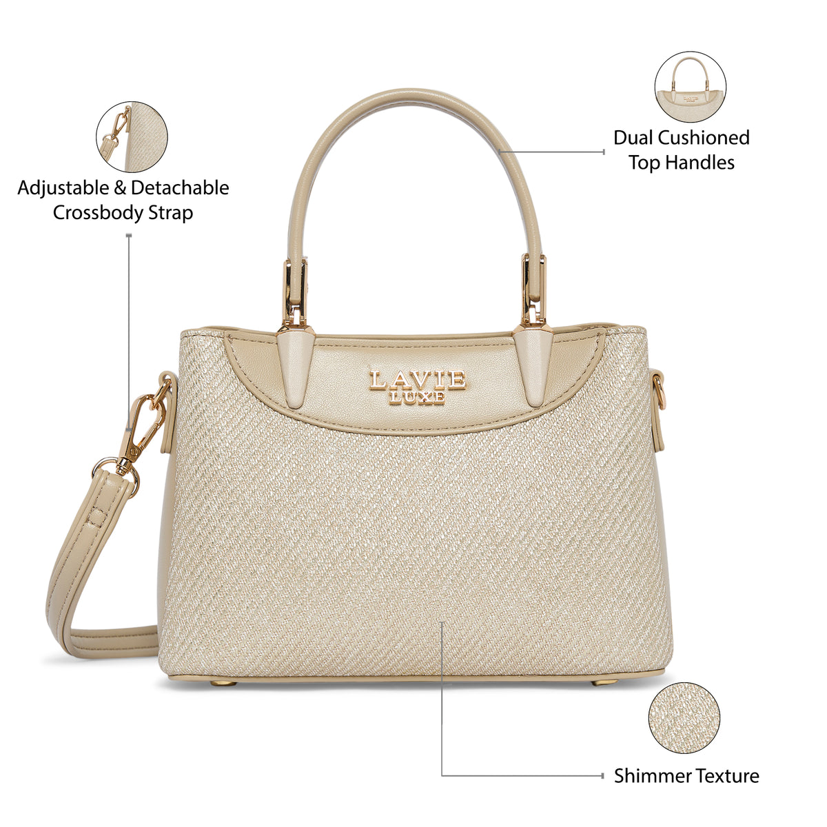 Bella 3 Comparment Extra Small Handbag