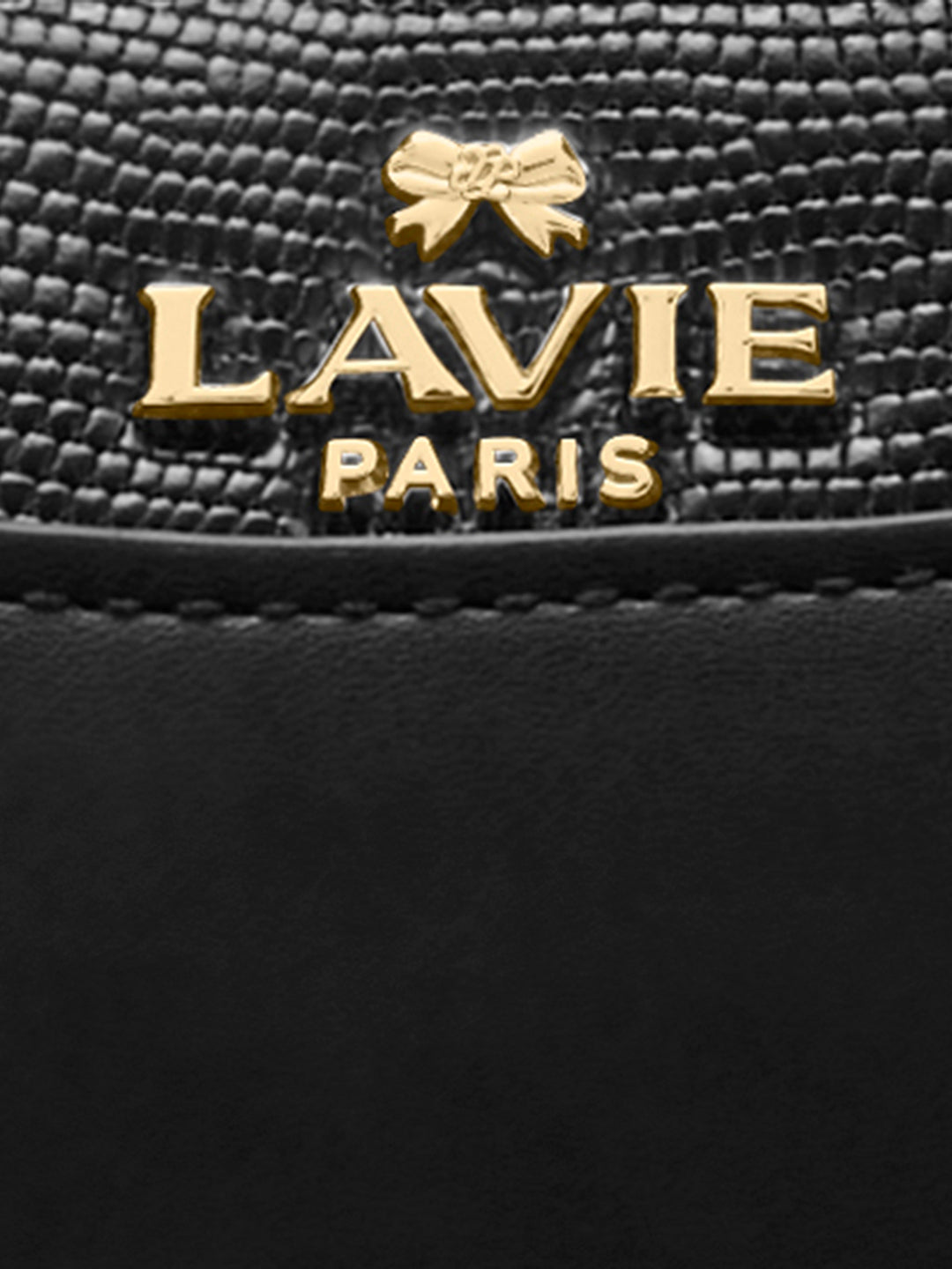 Freesia Medium Satchel Bag Black