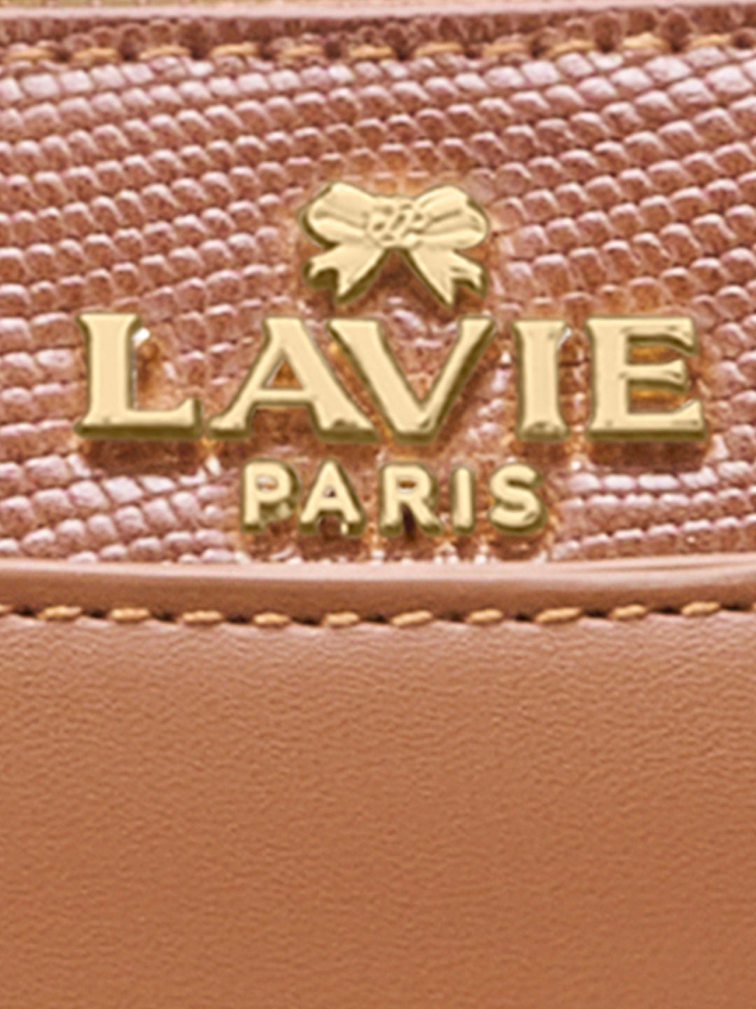 Freesia Medium Satchel Bag Tan