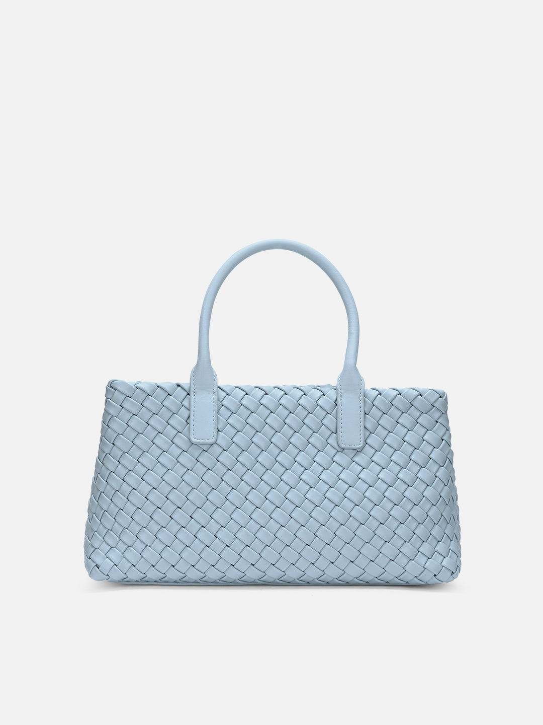Bleuet Horizontal Medium Satchel Bag Pale Blue