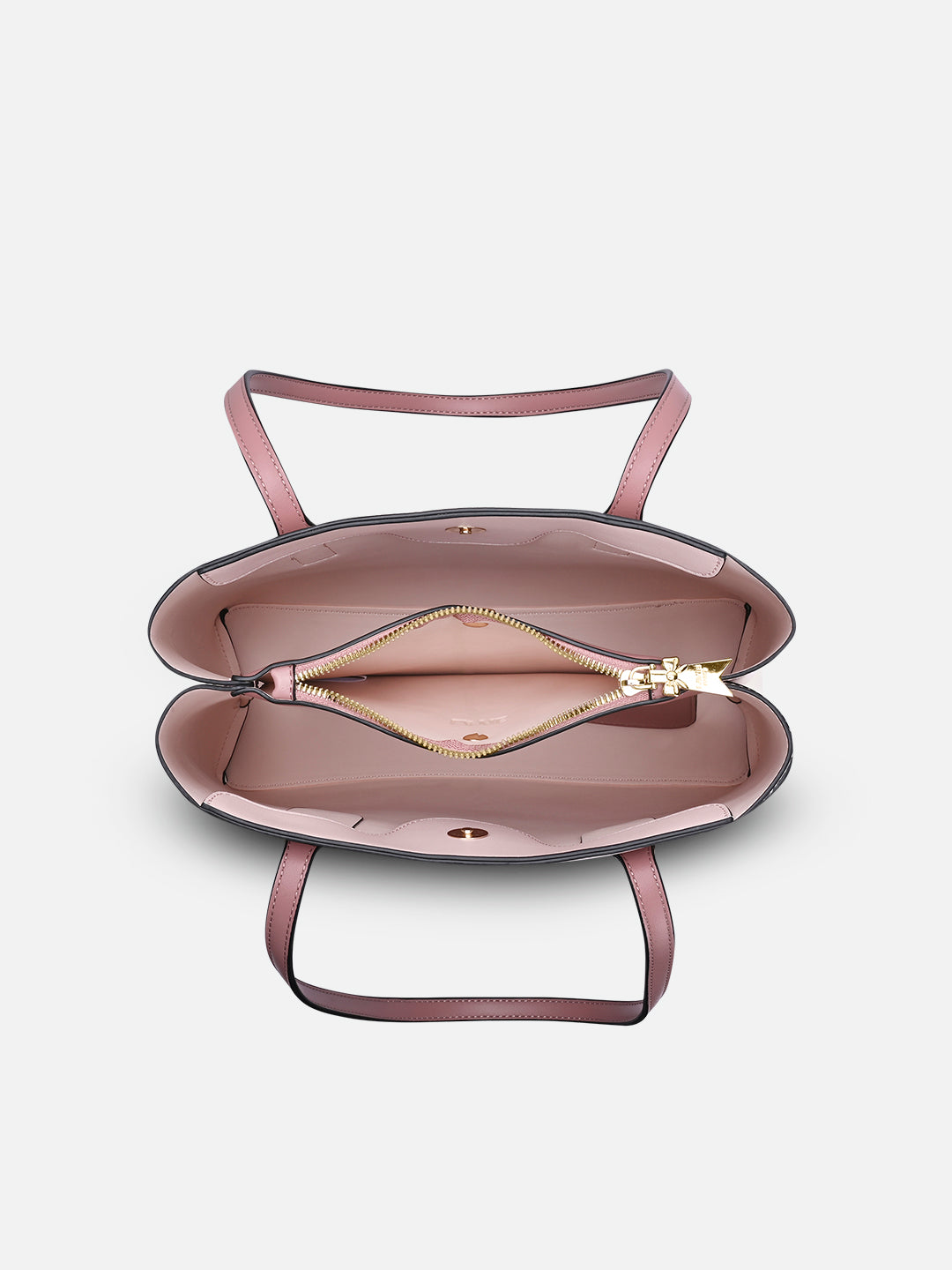 Camelia 3 Compartment Large Satchel Bag Pink