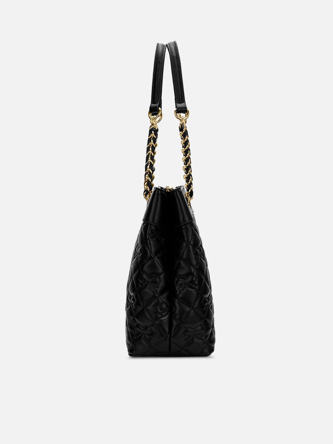 Quincy Medium Satchel Bag Black