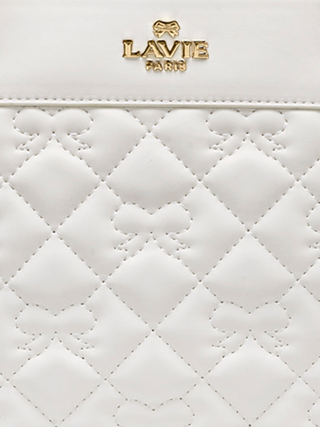 Quincy Medium Satchel Bag White